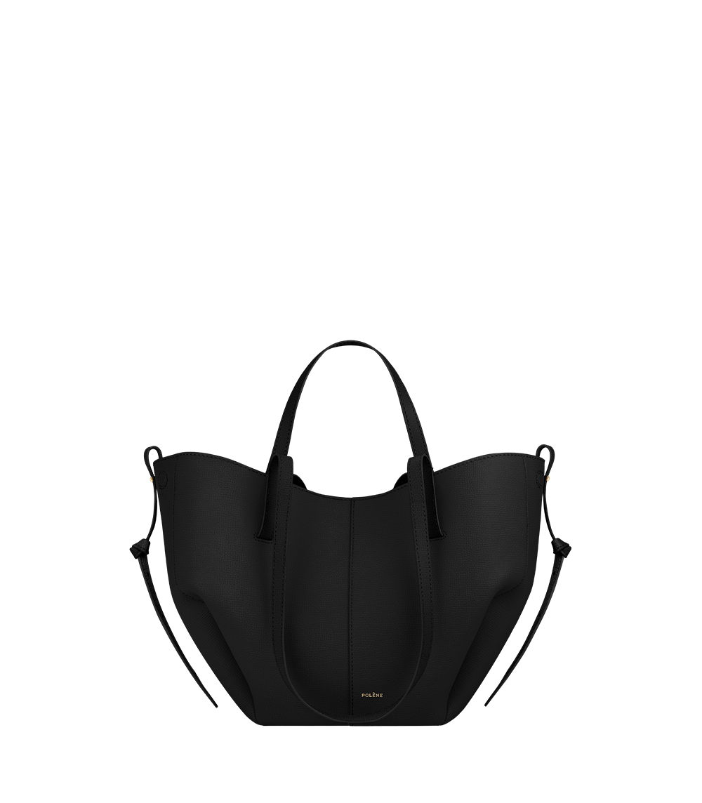 Polène | Bag - Cyme Mini - Textured Black – Polène CA