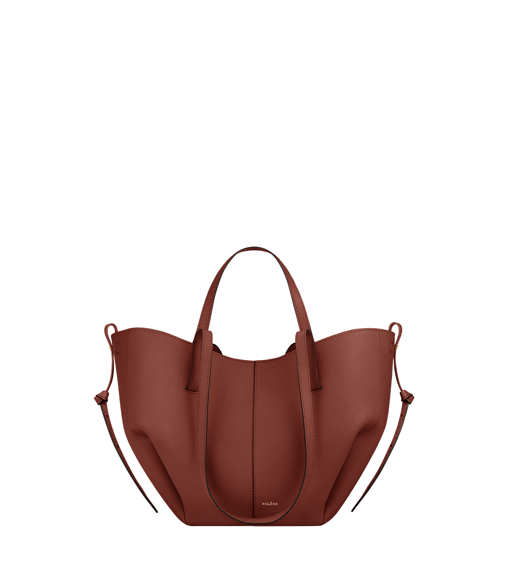 Polène | Bag - Cyme Mini - Textured Red Clay – Polène CA