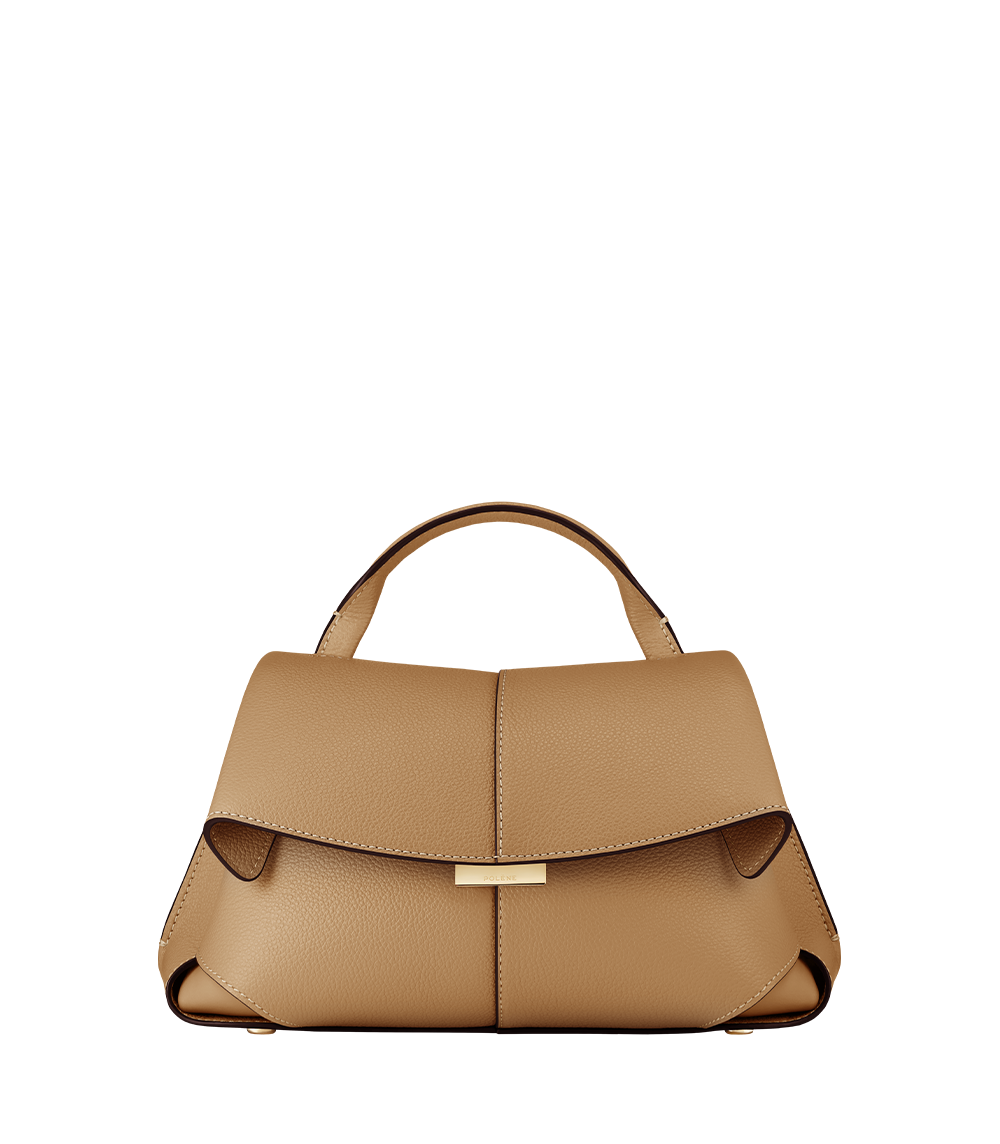 Polène | Bag - Mokki Mini - Textured Ocher – Polène CA
