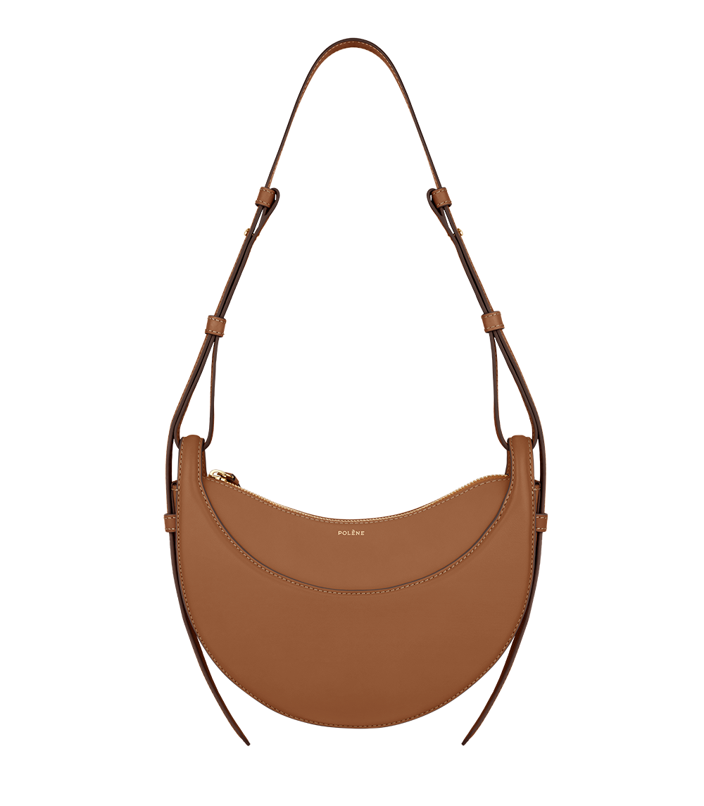 【極美品】POLÈNE Numéro Dix ショルダーバッグ ブラウン Polène | Bag - Numéro Dix - Smooth Camel – Polène CA
