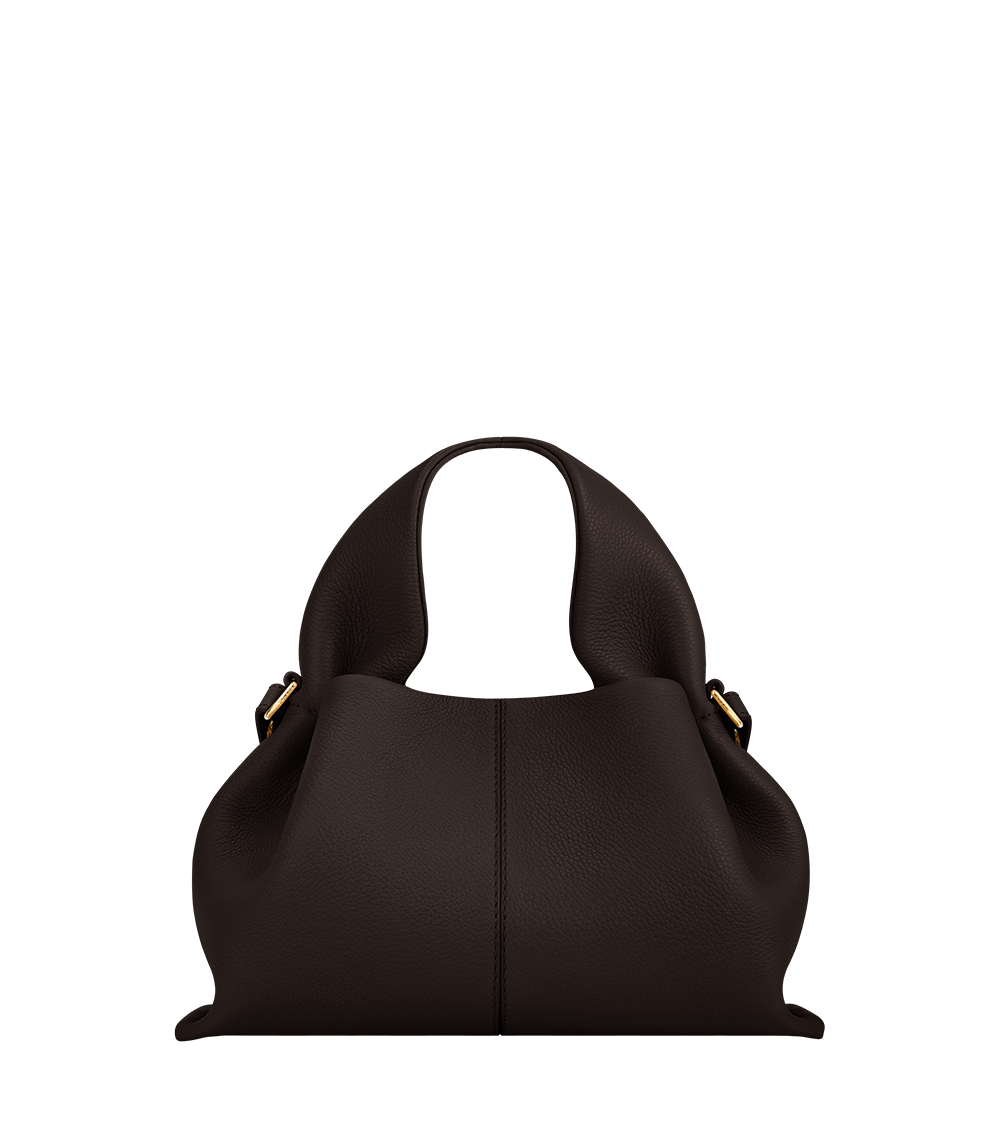 Polène | Bag - Numéro Neuf Mini - Textured Ebony – Polène CA