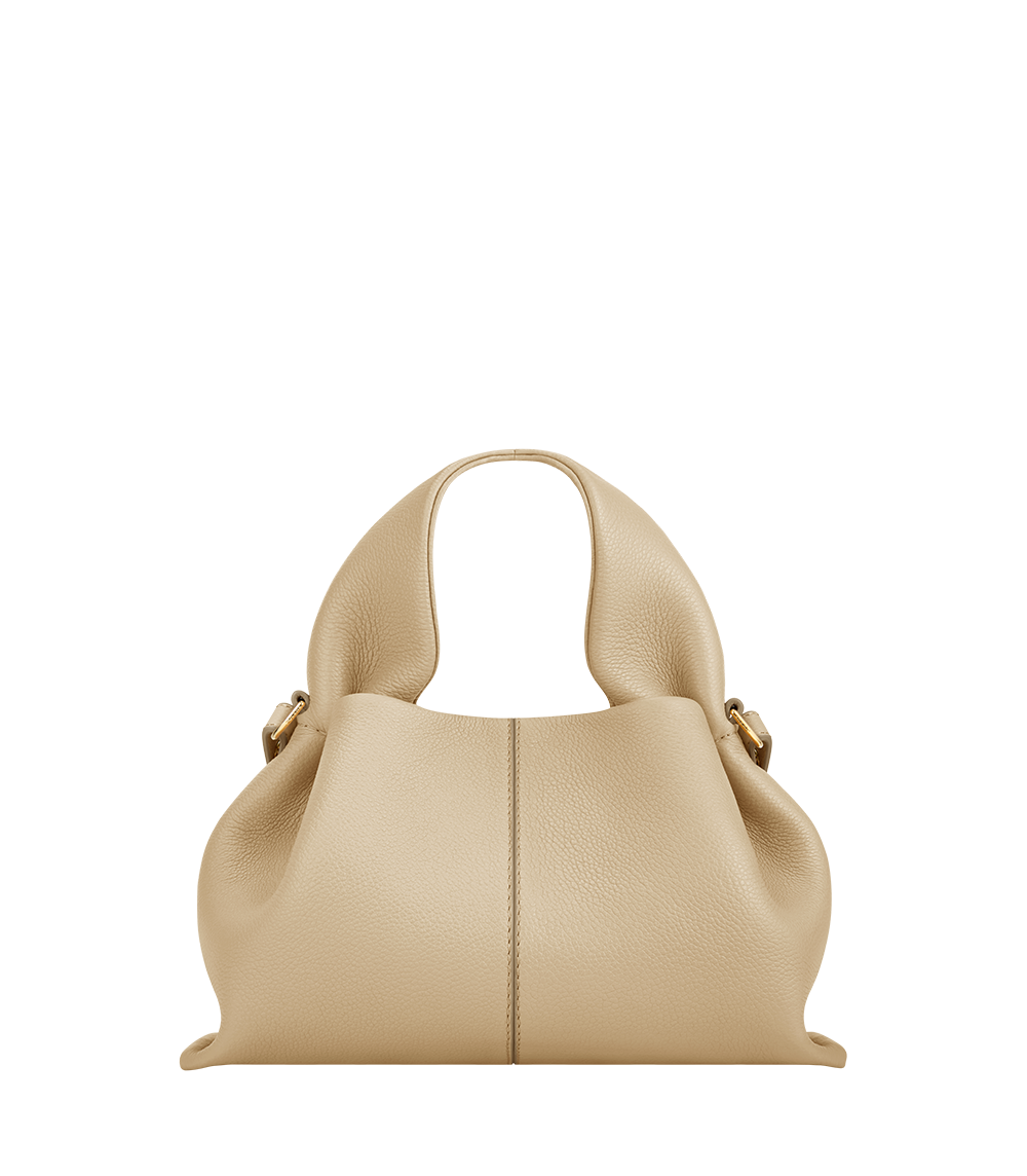 Polène | Sac - Numéro Neuf Mini - Sable Grainé – Polène CA