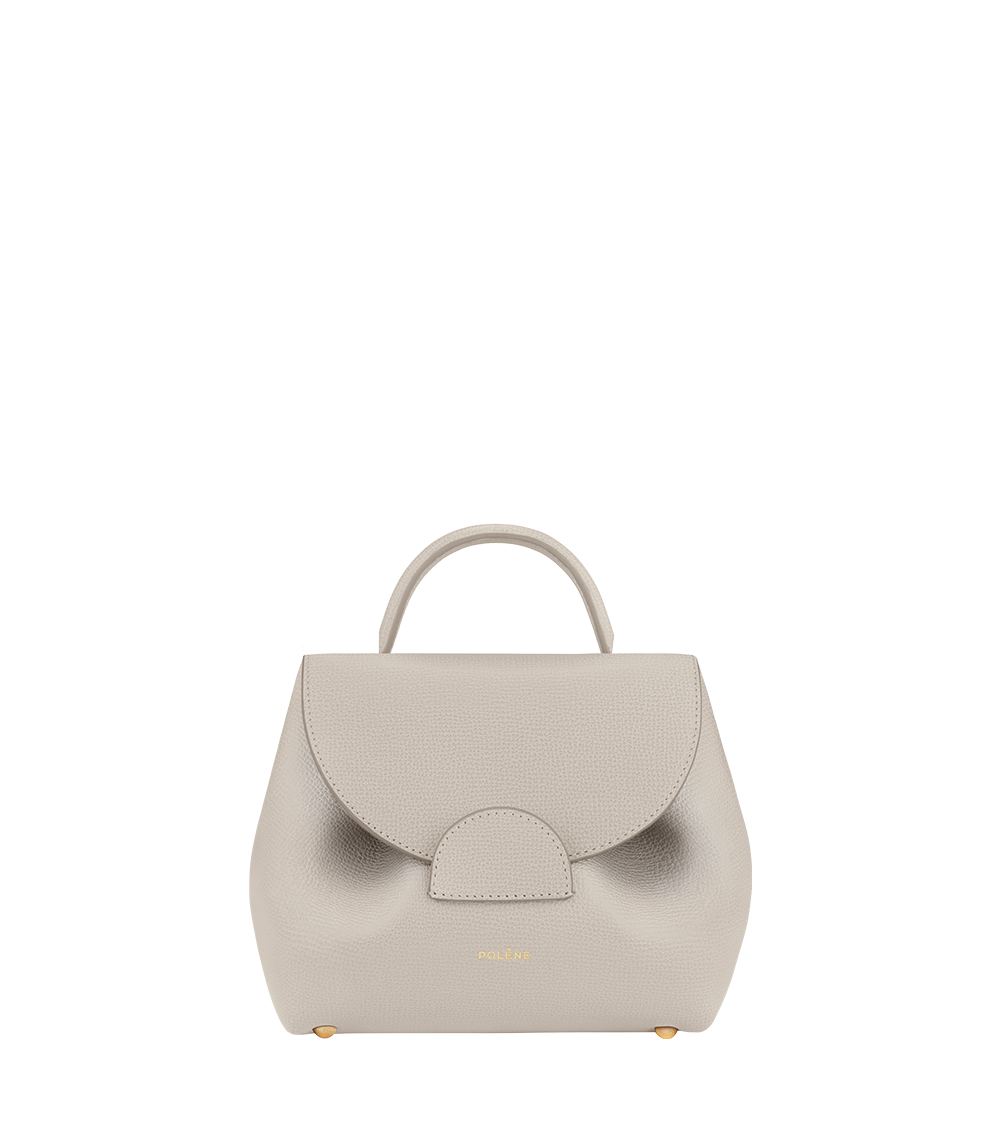 Polène | Bag - Numéro Un Nano - Textured Chalk – Polène CA