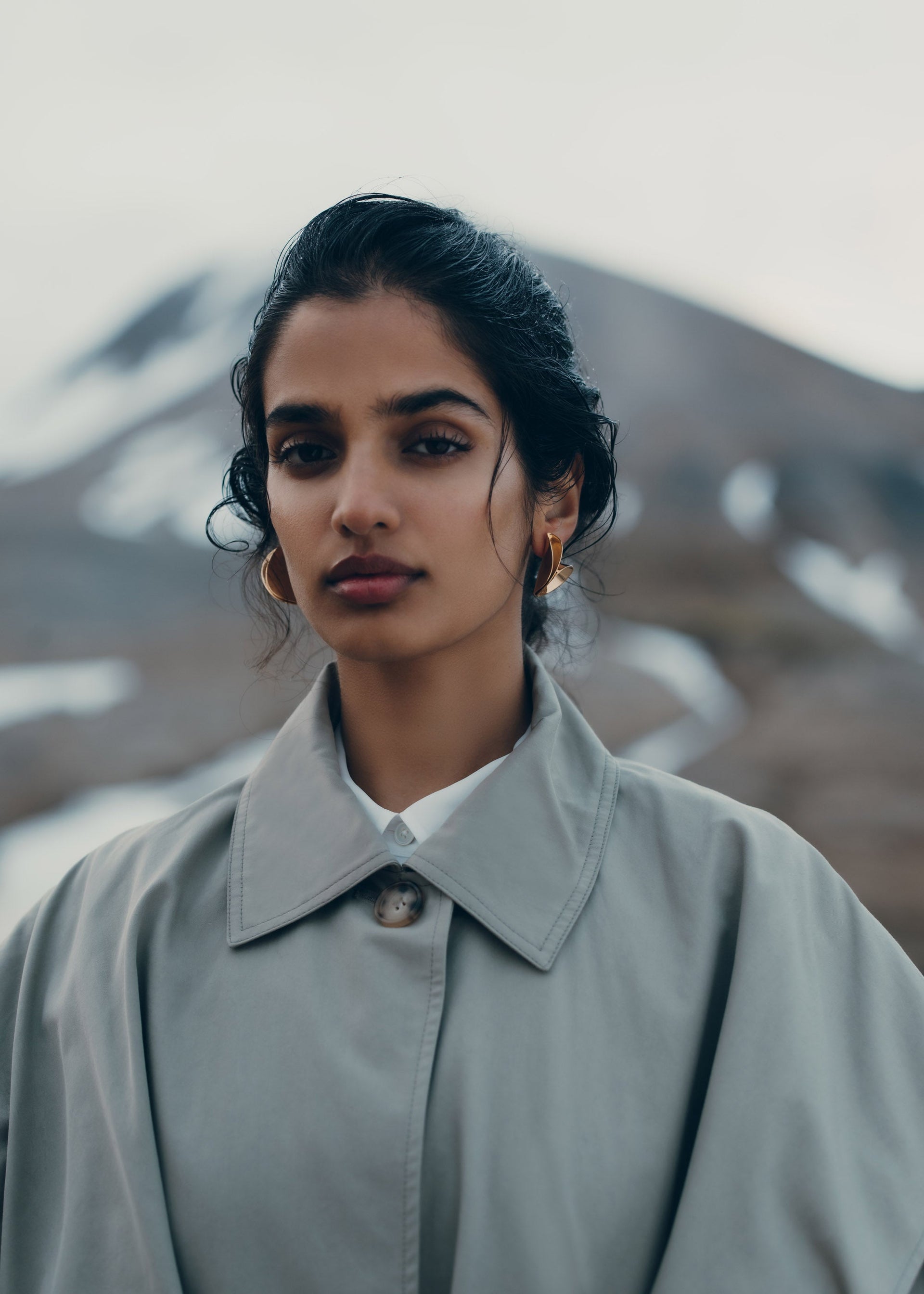 Boucles d'oreilles Éole​ - Dorée à l’or 24 carats​