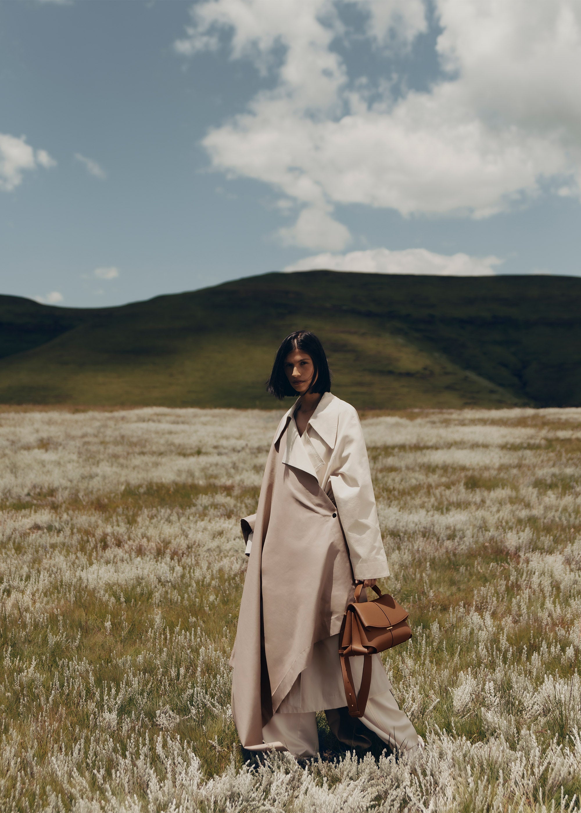 Polène | Bag - Mokki - Textured Camel – Polène CA