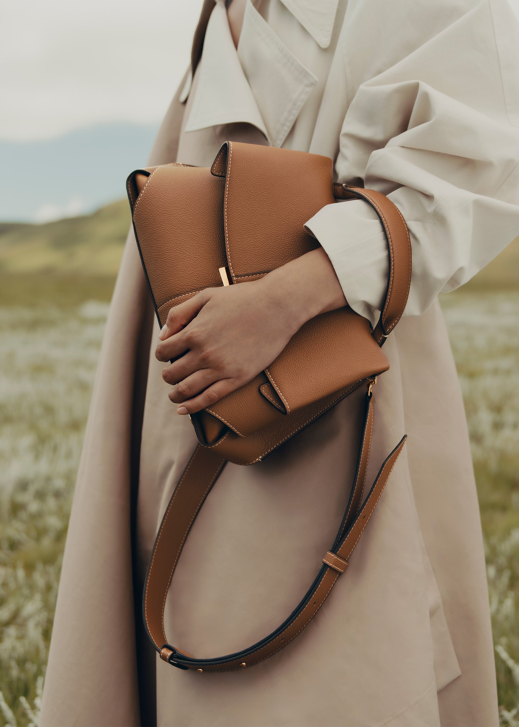 Polène | Bag - Mokki - Textured Camel – Polène CA