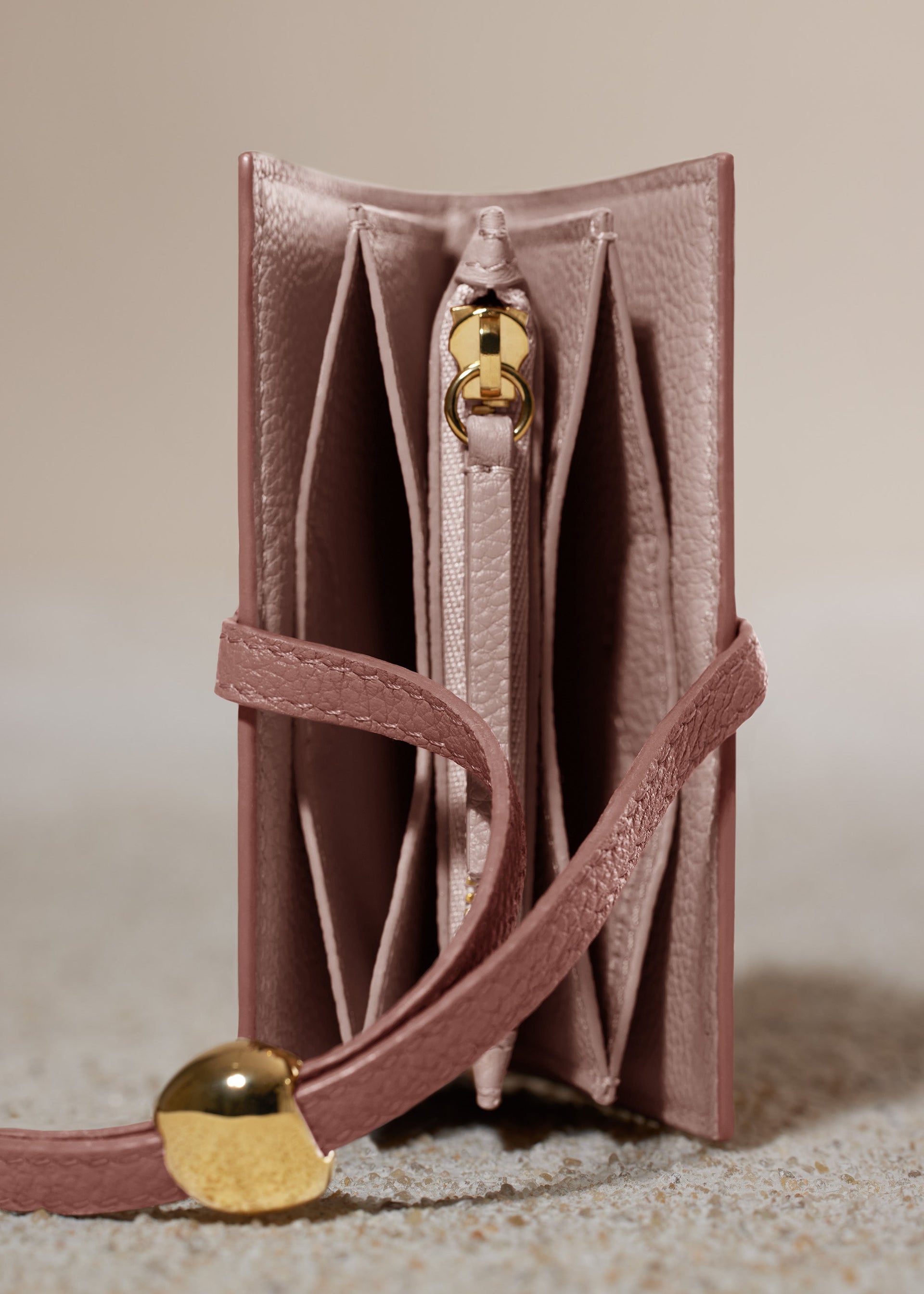 Porte cartes Kayé - Duo Blush Grainé