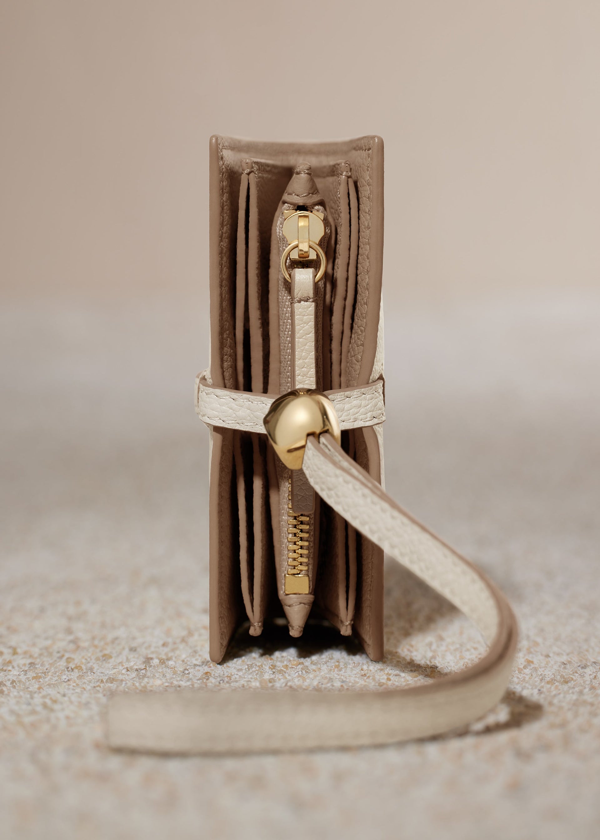 Porte cartes Kayé - Duo Craie Grainé