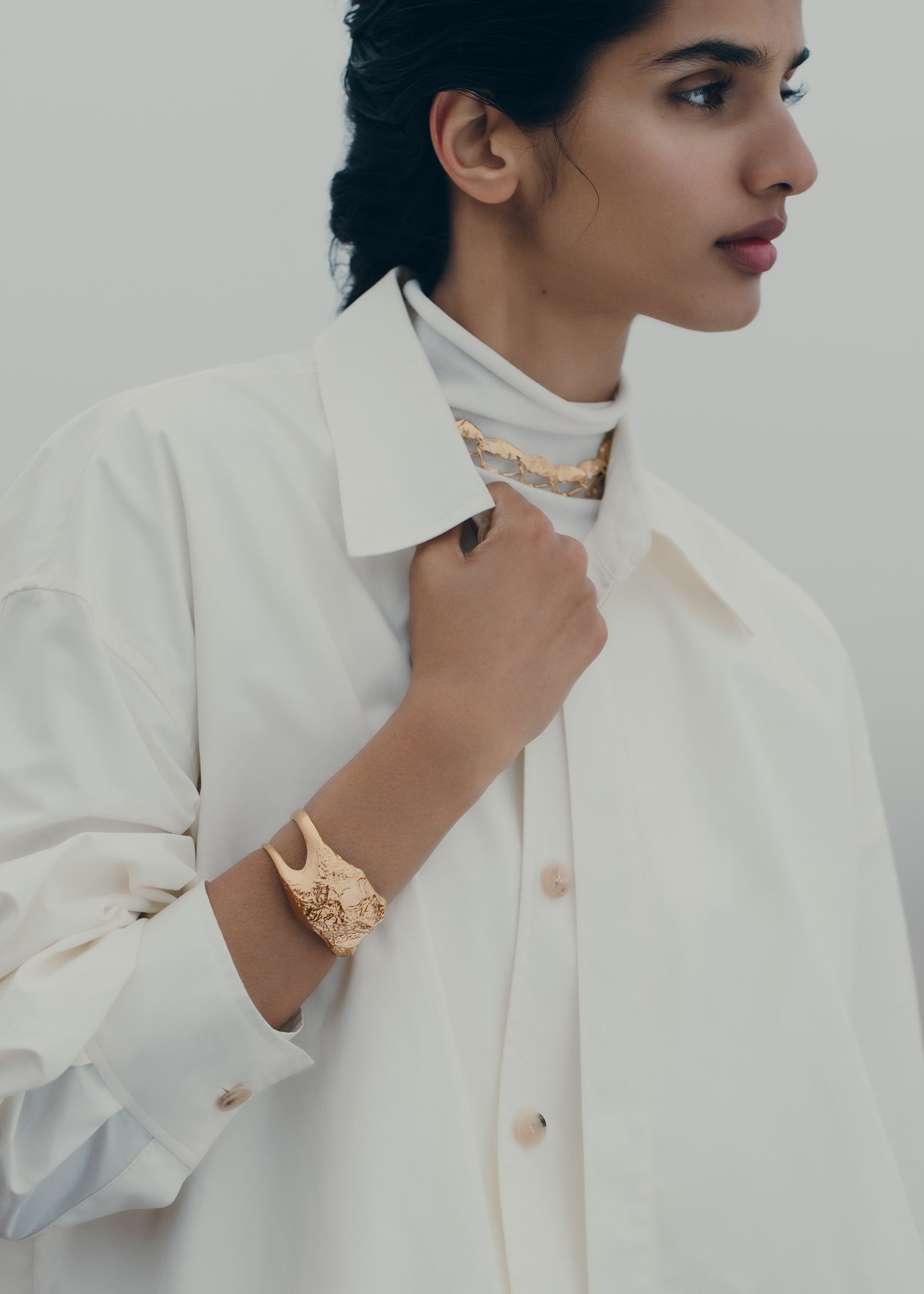 Manchette Eroz - Dorée à l’or 24 carats​