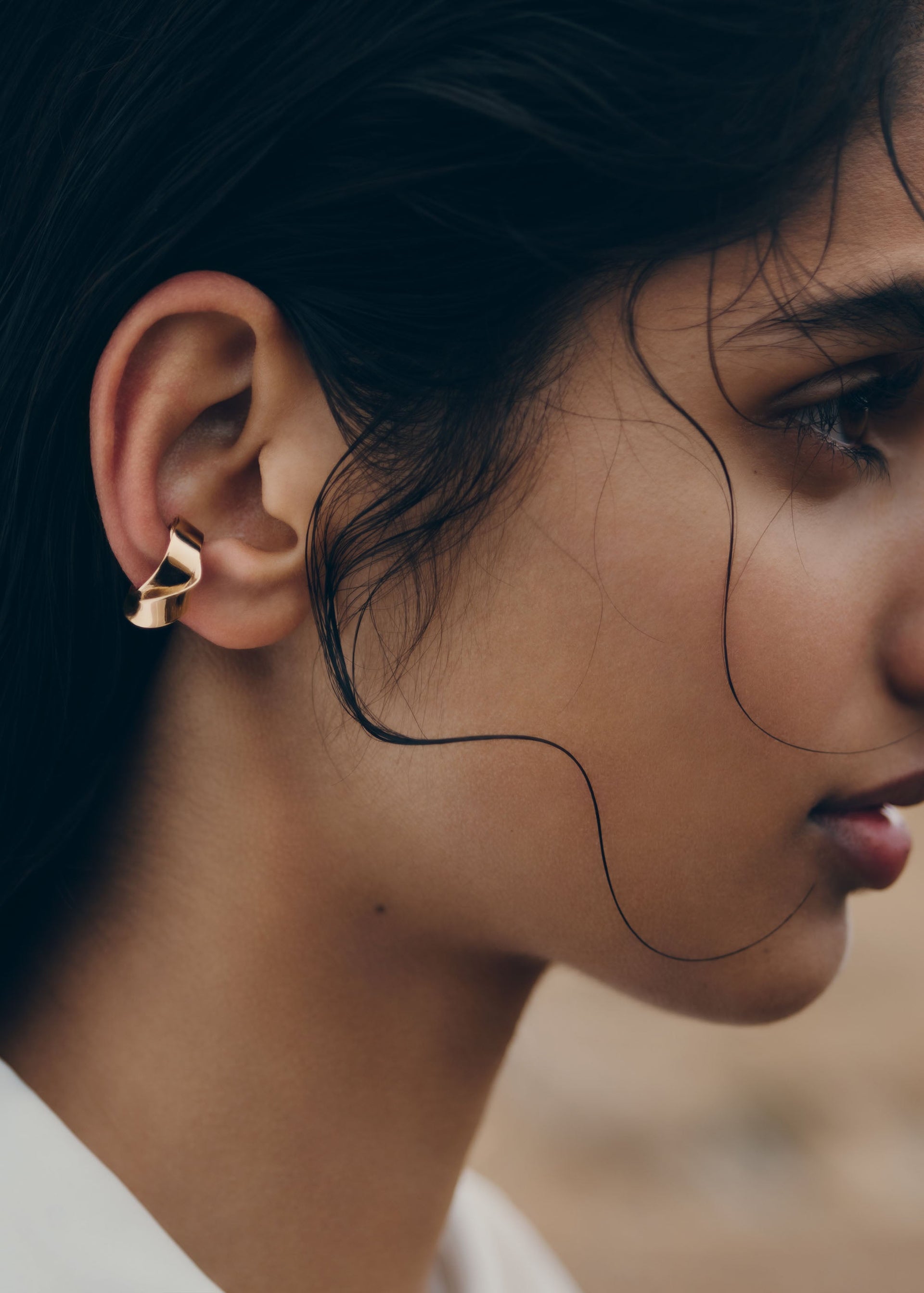 Earcuff Éole​ - Dorée à l’or 24 carats​