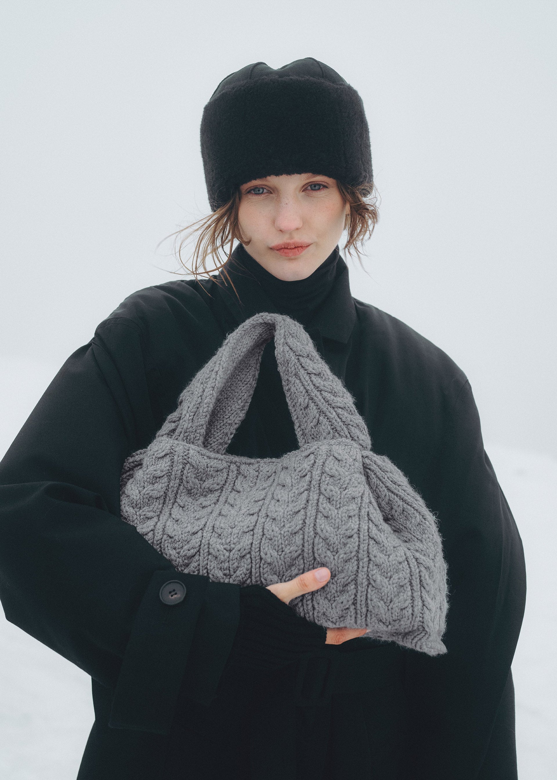 Numéro Neuf Large - Mérinos Galet