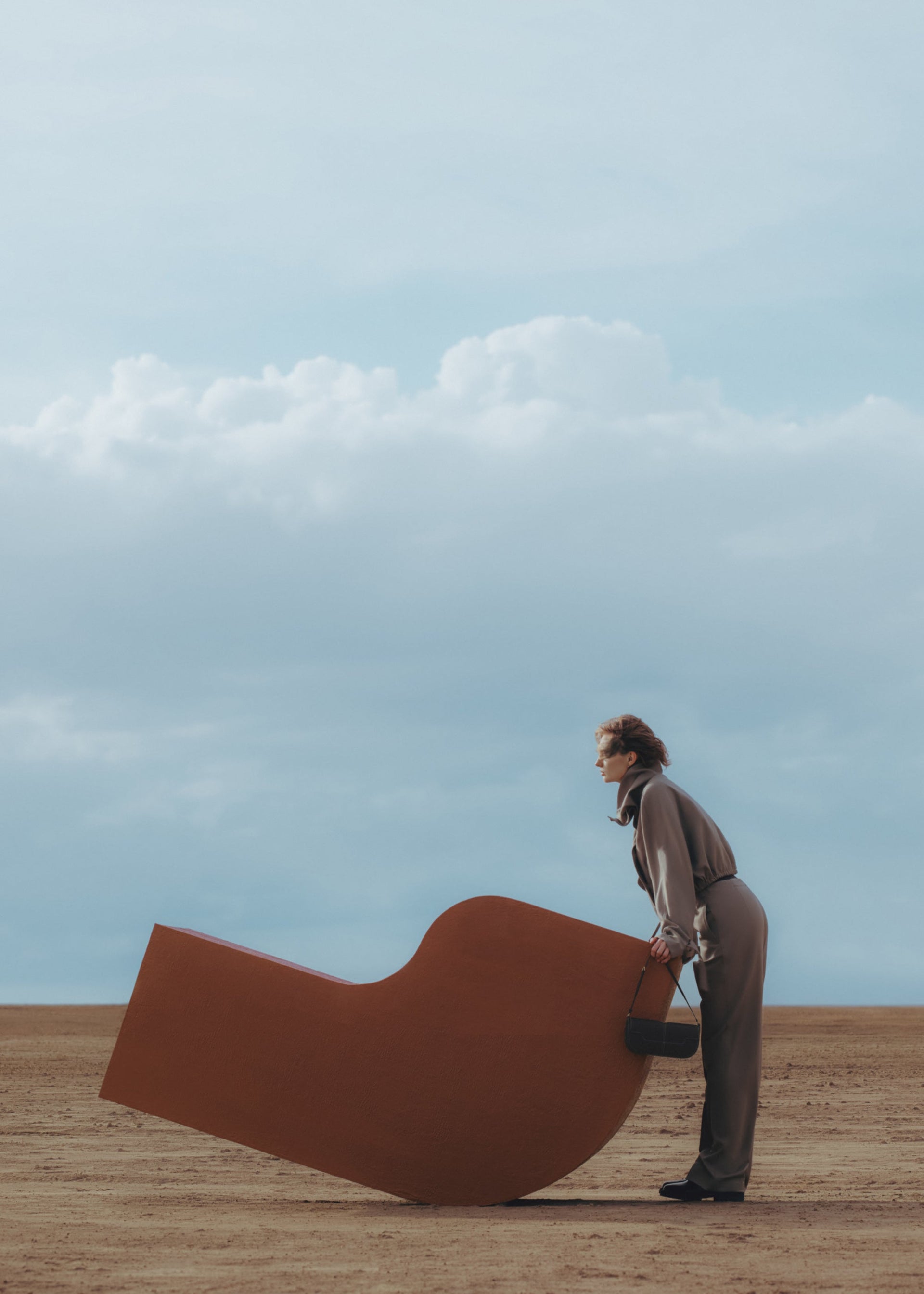 Osmo - Noir Lisse Coutures Écrues