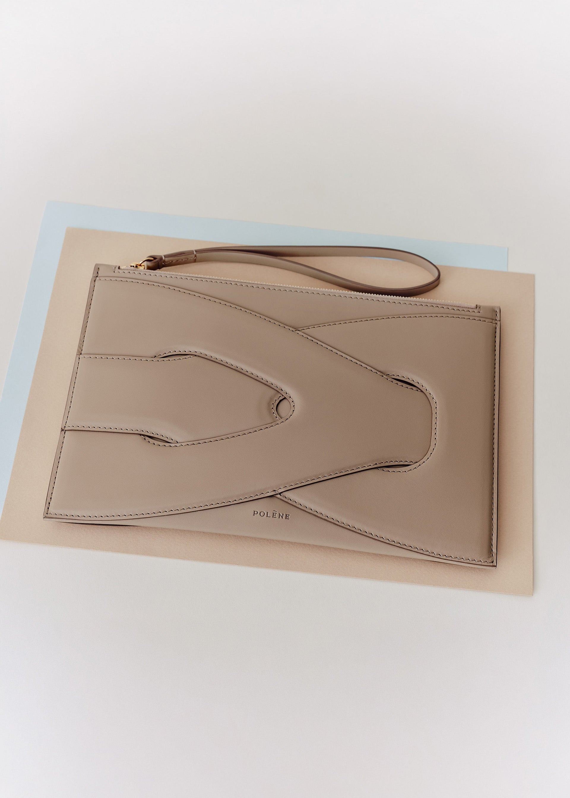 Pochette Nodde - Taupe