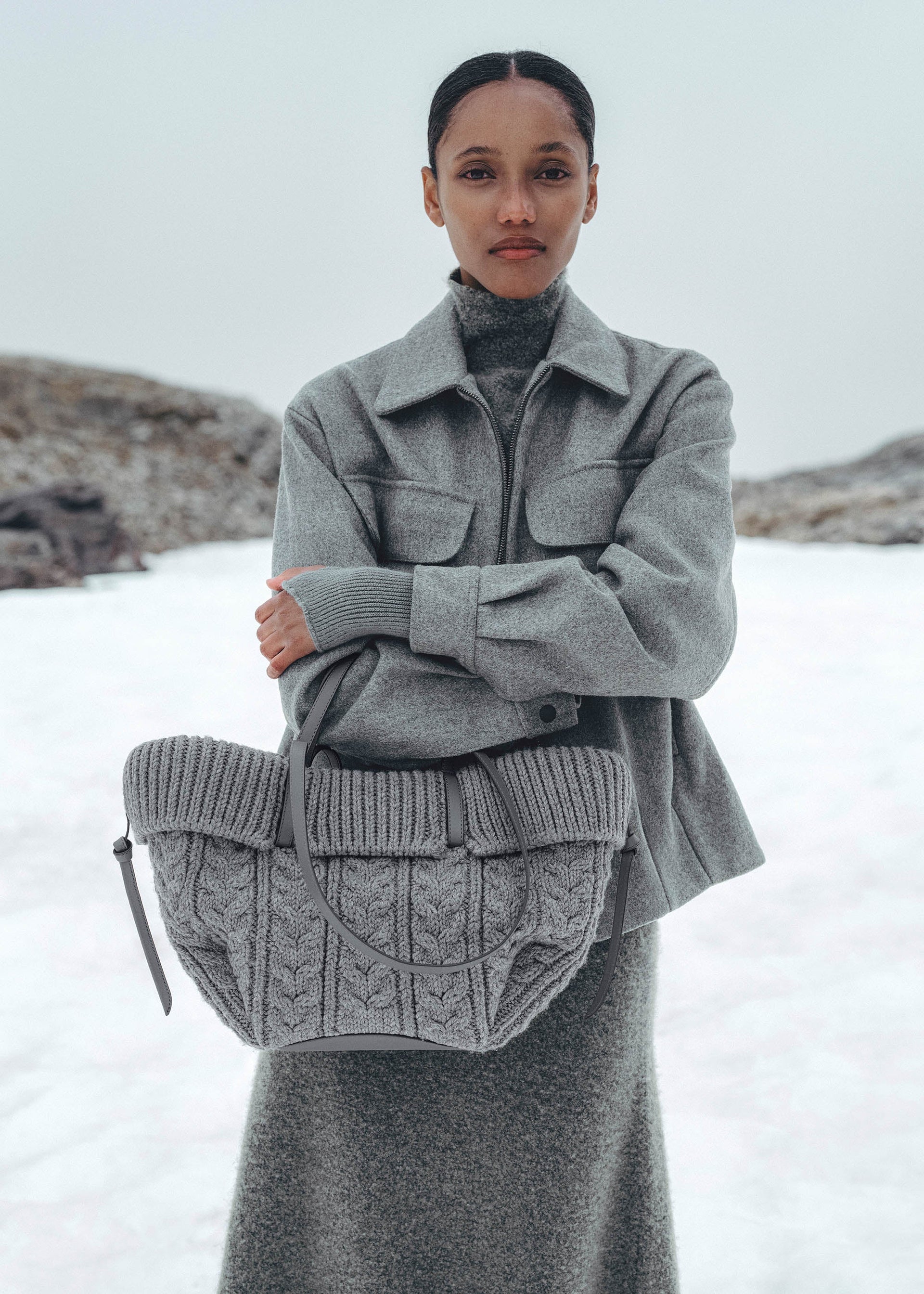 Cyme Mini - Mérinos Galet