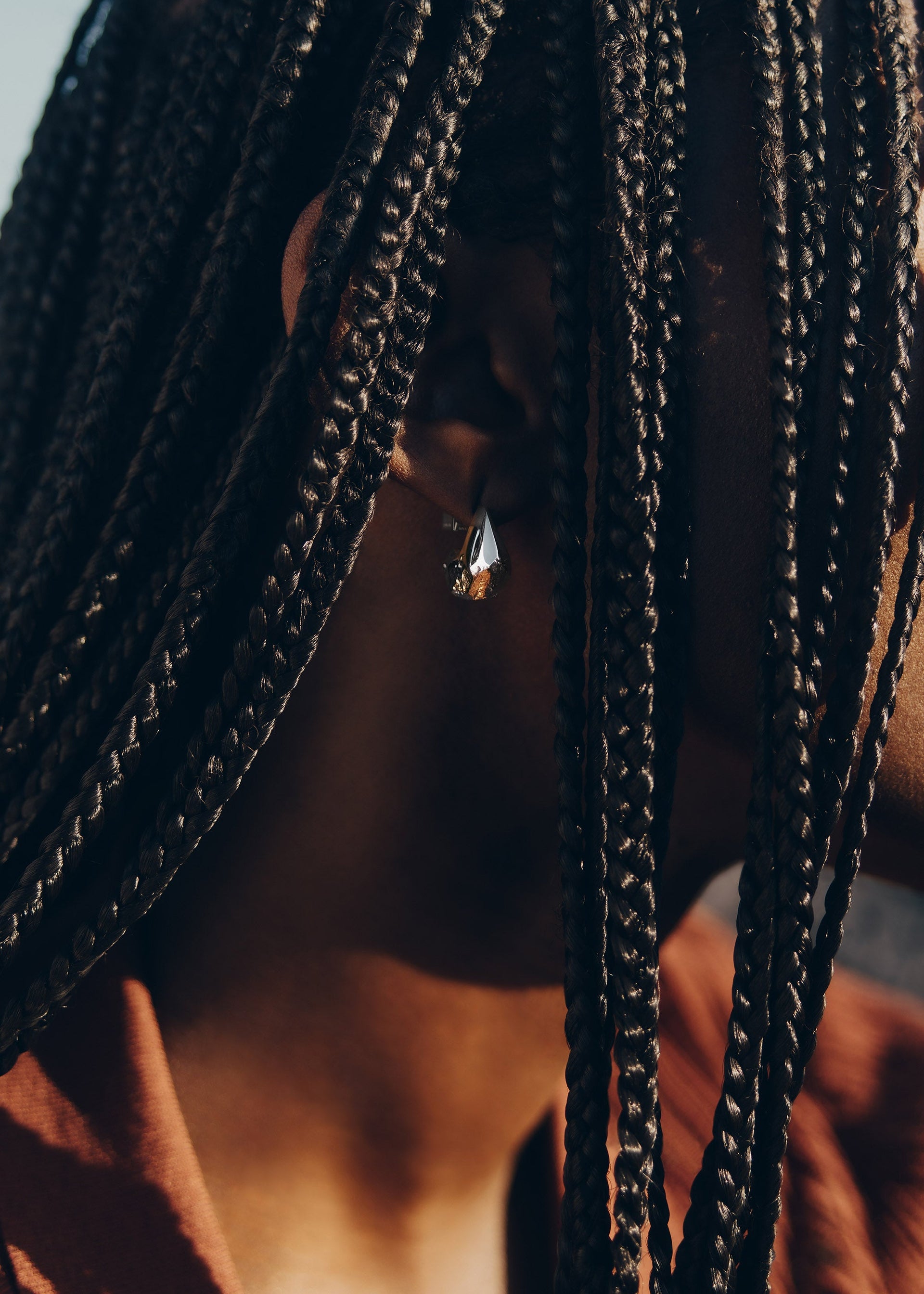 Puces d’oreilles Eroz​ - Duo palladium et dorure 24 carats​