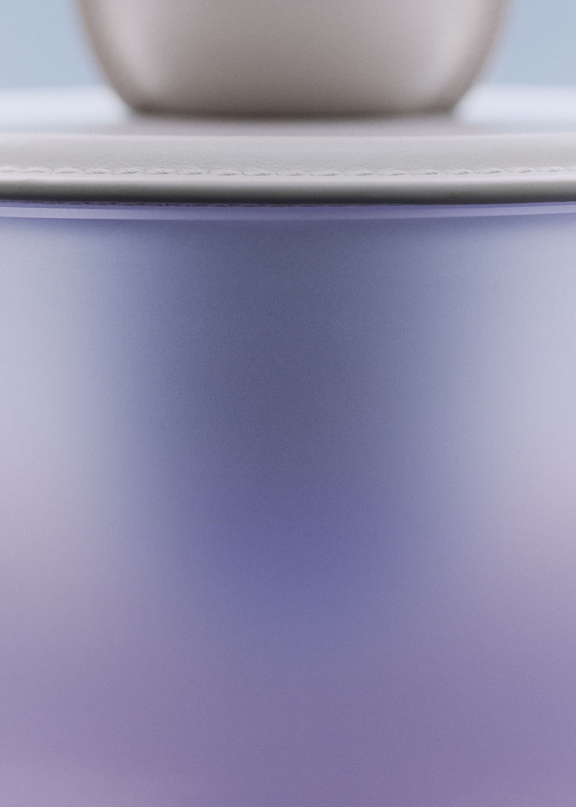 Sculpture Uzlo - Lavande Givrée