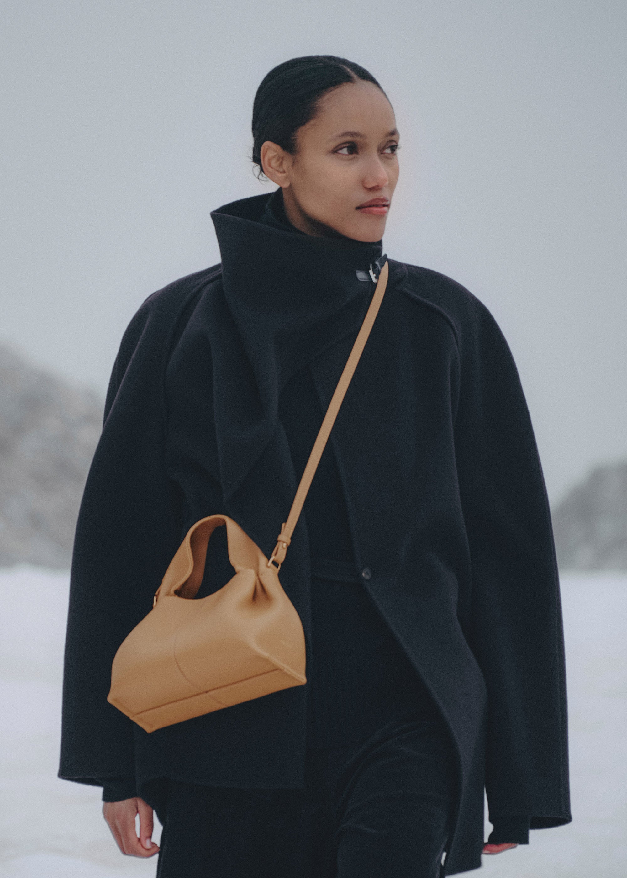 Polène | Bag - Numéro Neuf Mini - Textured Ocher – Polène CA