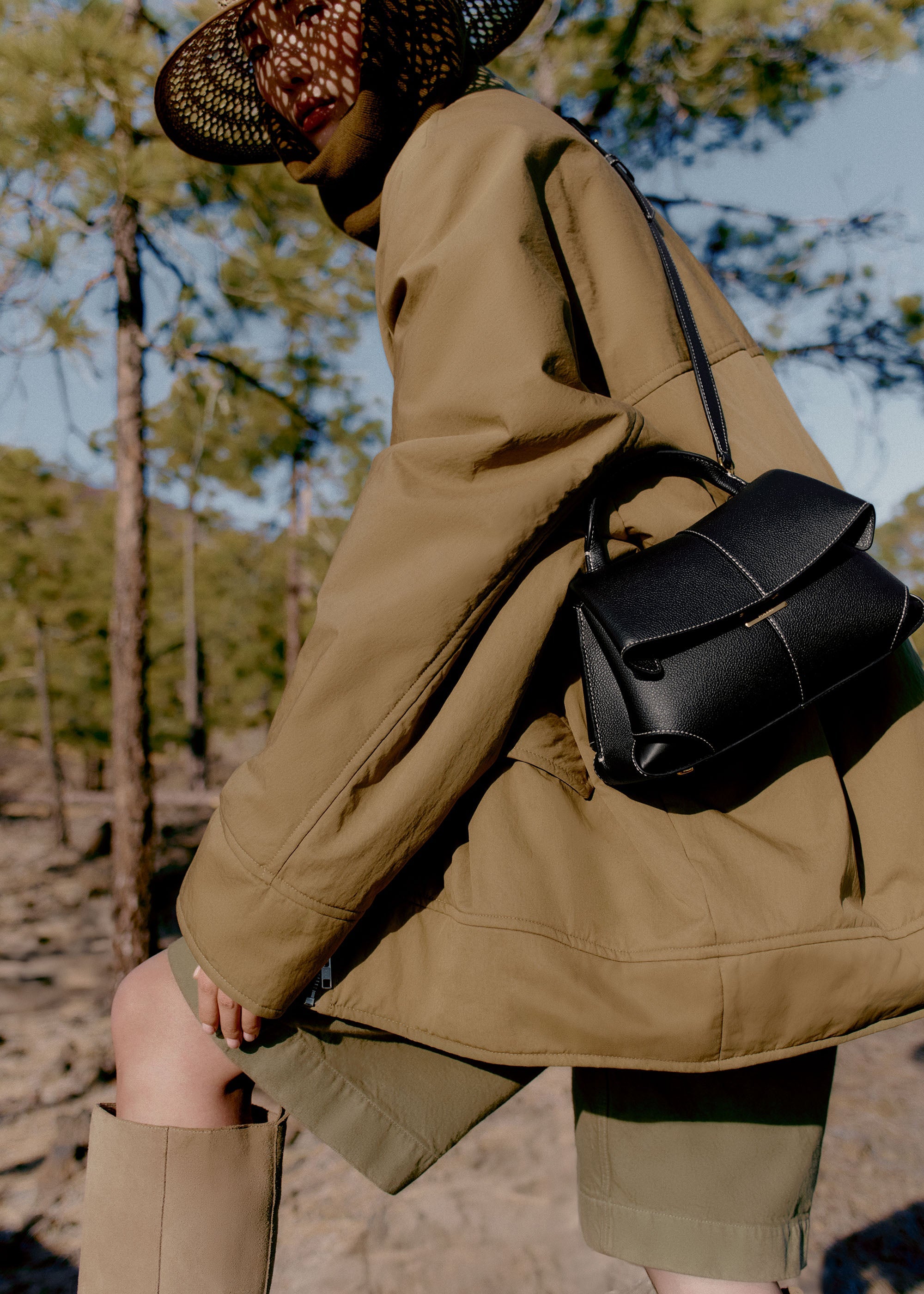 Polène | Bag - Mokki Mini - Black – Polène CA
