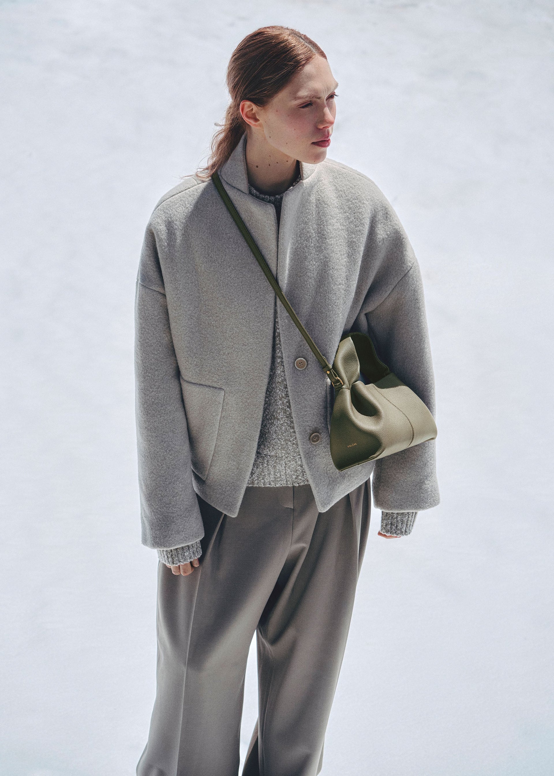 Numéro Neuf Mini - Vert Fumé Grainé