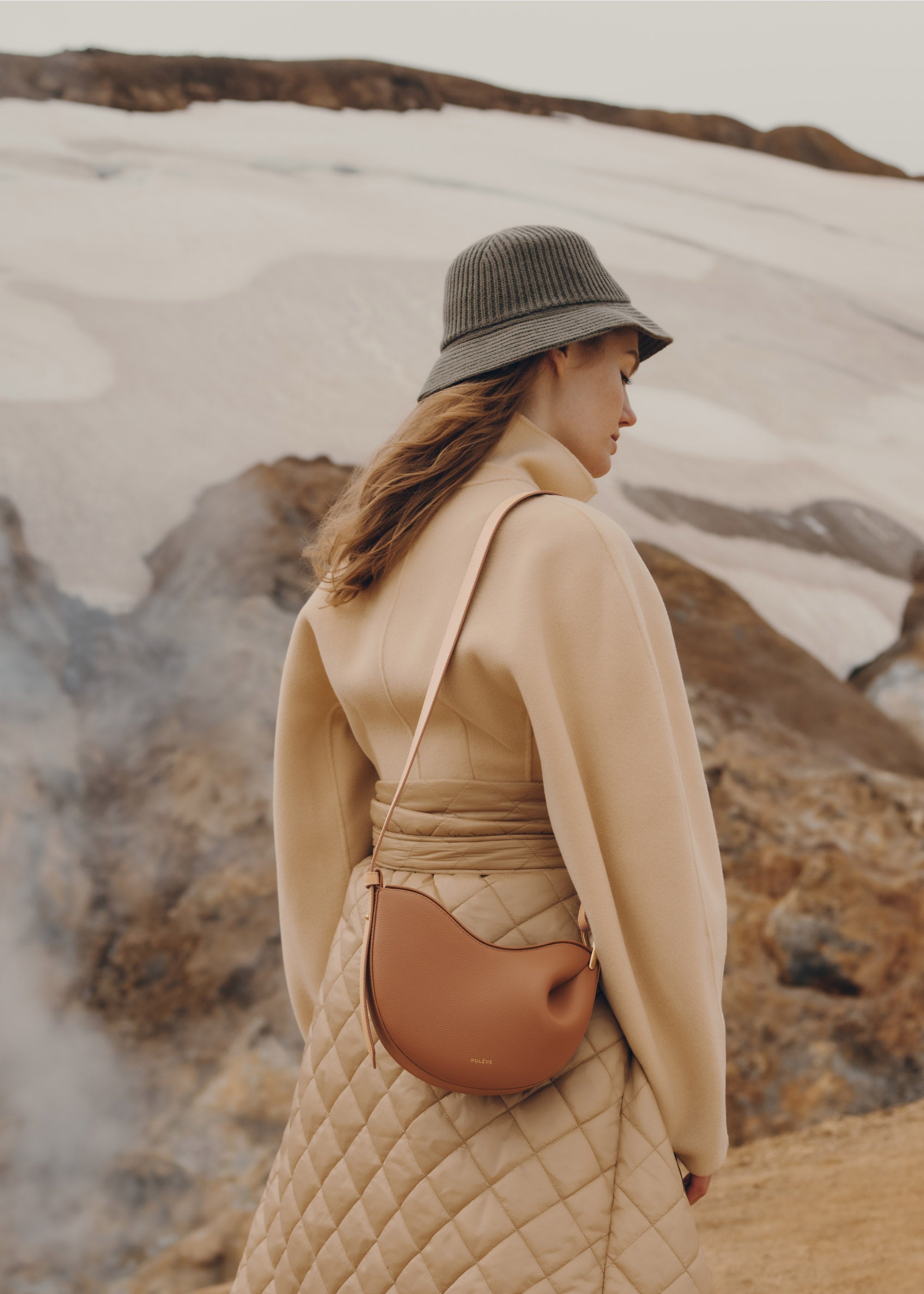 Polène | Bag - Tonca - Duo Camel – Polène CA