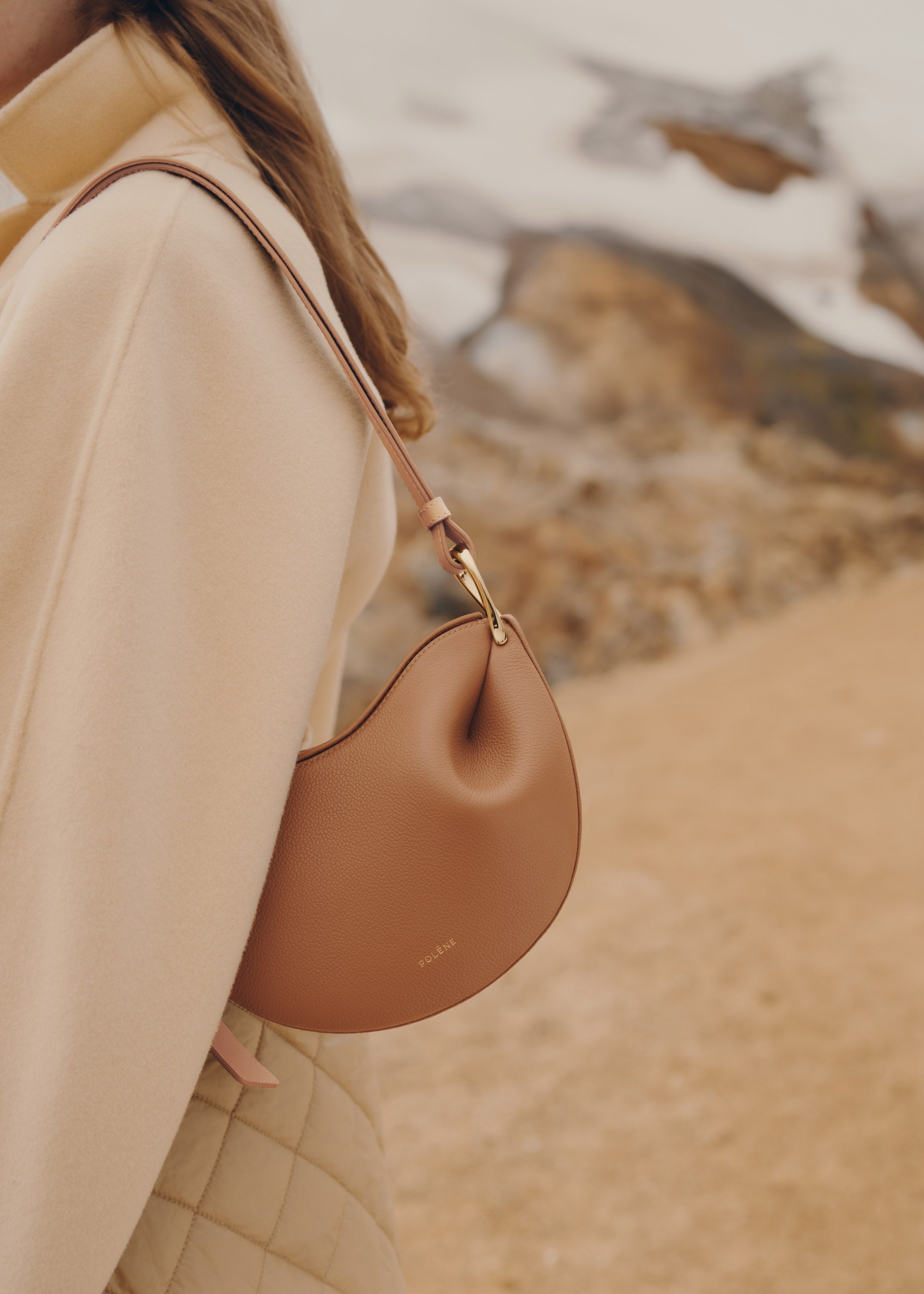 Polène | Bag - Tonca - Duo Camel – Polène CA