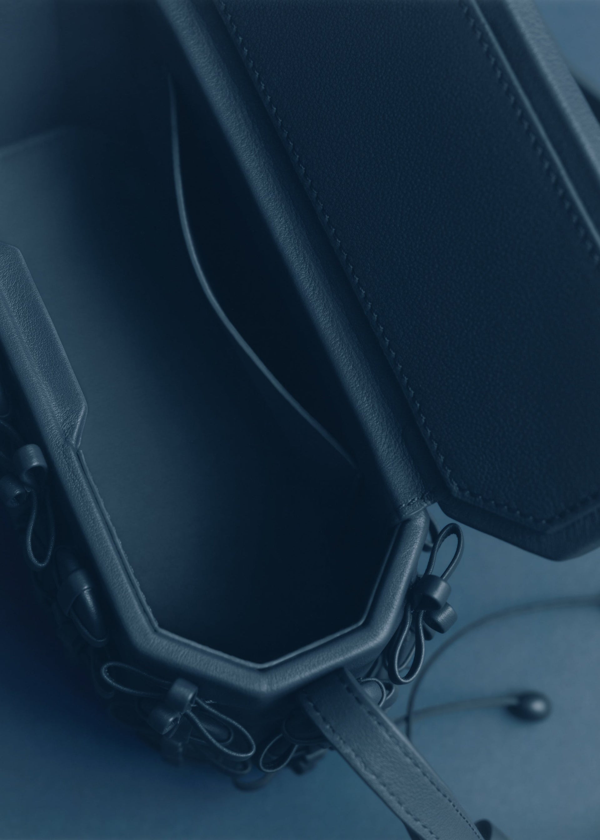 Button Bow Box - Encre