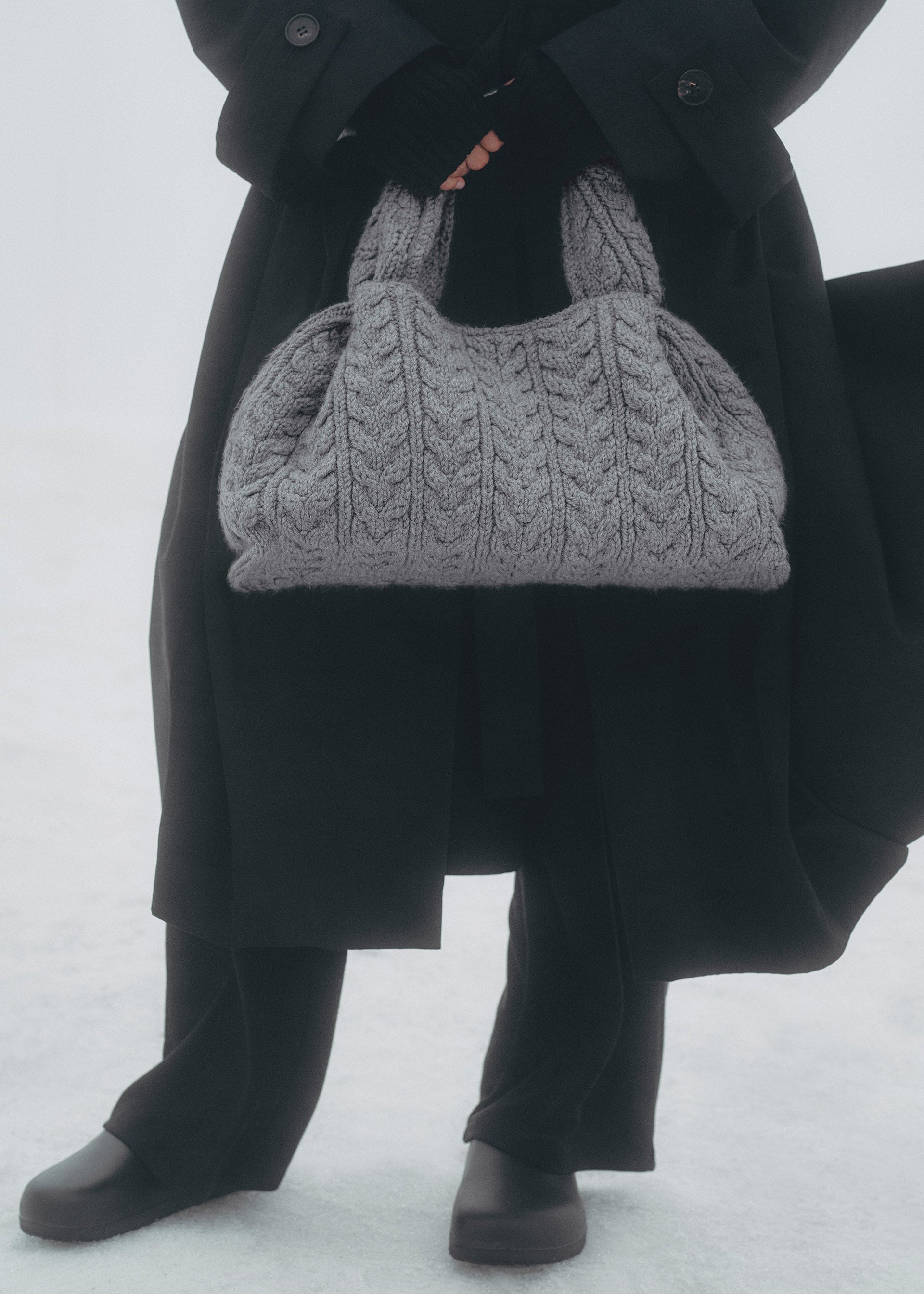 Numéro Neuf Large - Mérinos Galet