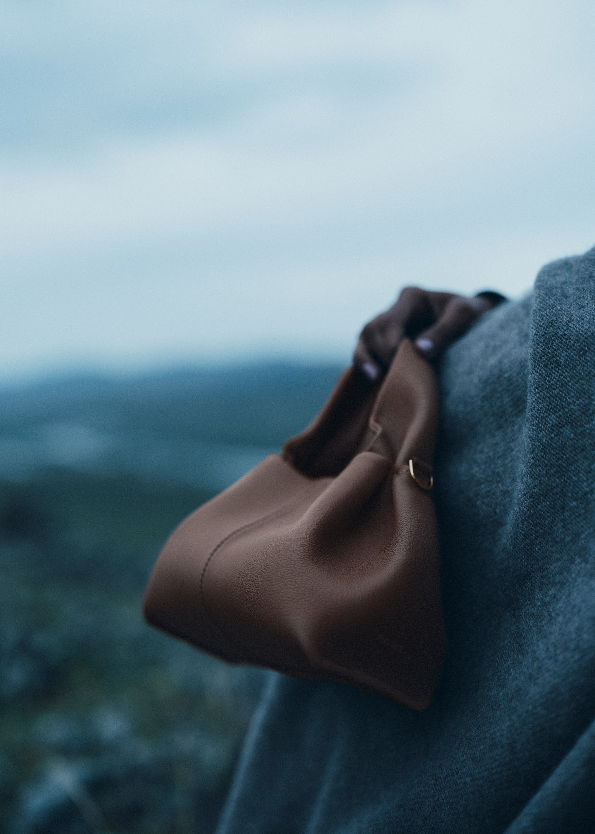 Polène | Bag - Numéro Neuf Mini - Textured Root – Polène CA