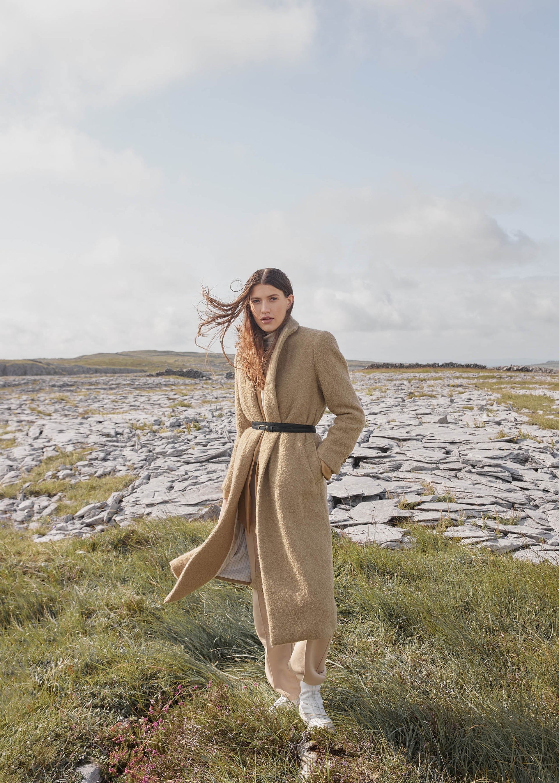 Ceinture Umi Fine - Noir Grainé