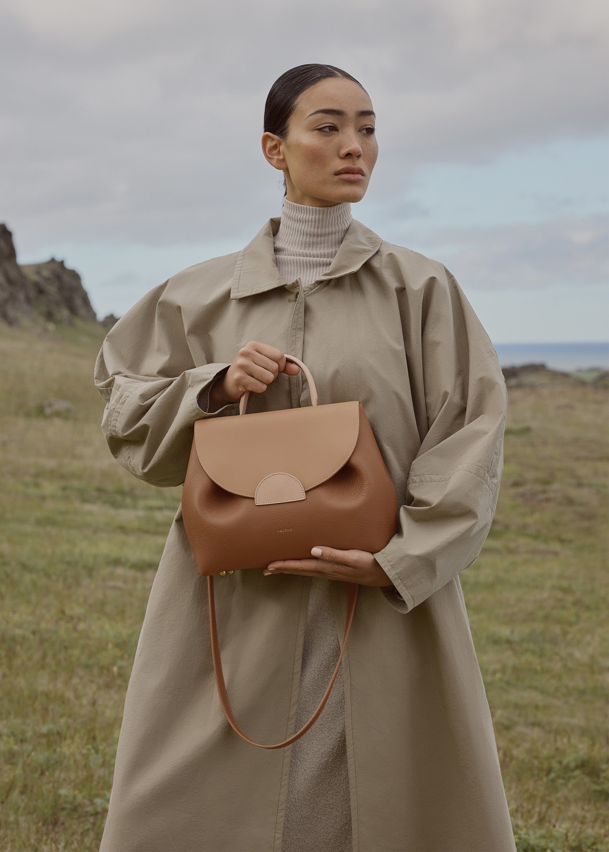 Polène | Bag - Numéro Un - Trio Camel – Polène CA