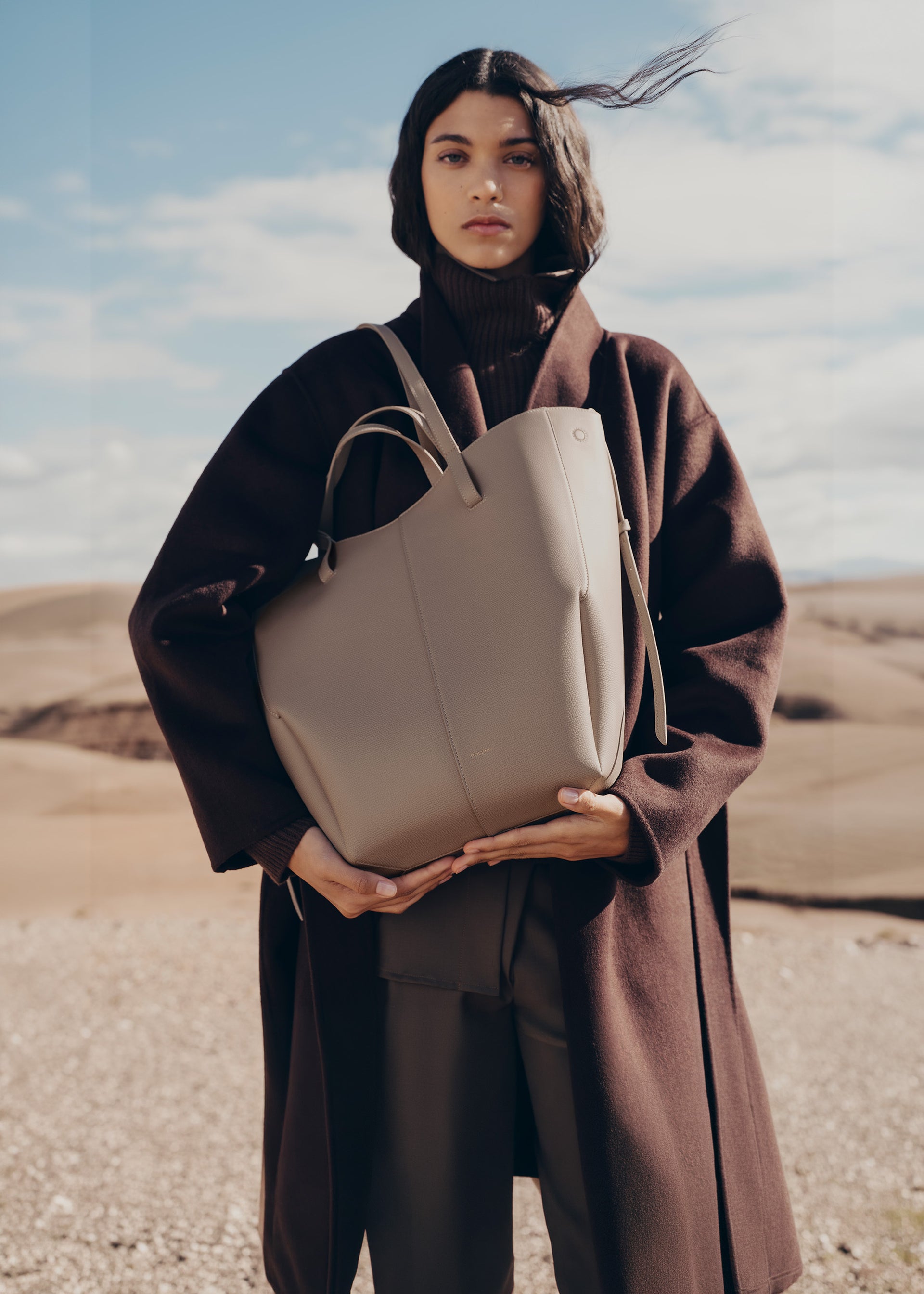 Cyme Tote - Textured Taupe