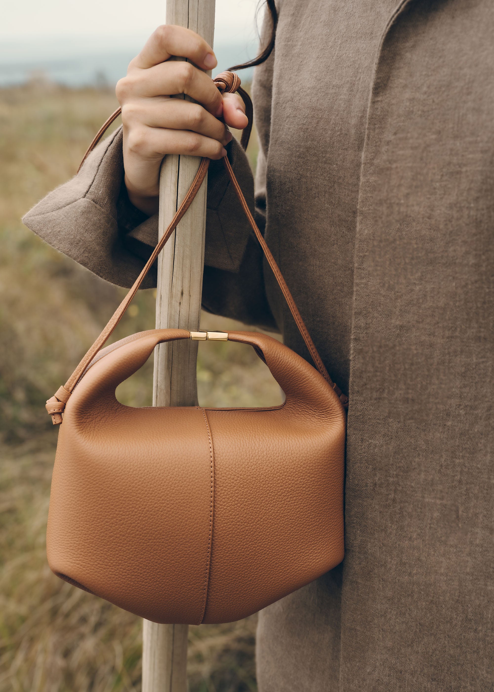 polene beri ポレーヌ Polène | Bag - Béri - Textured Camel – Polène CA