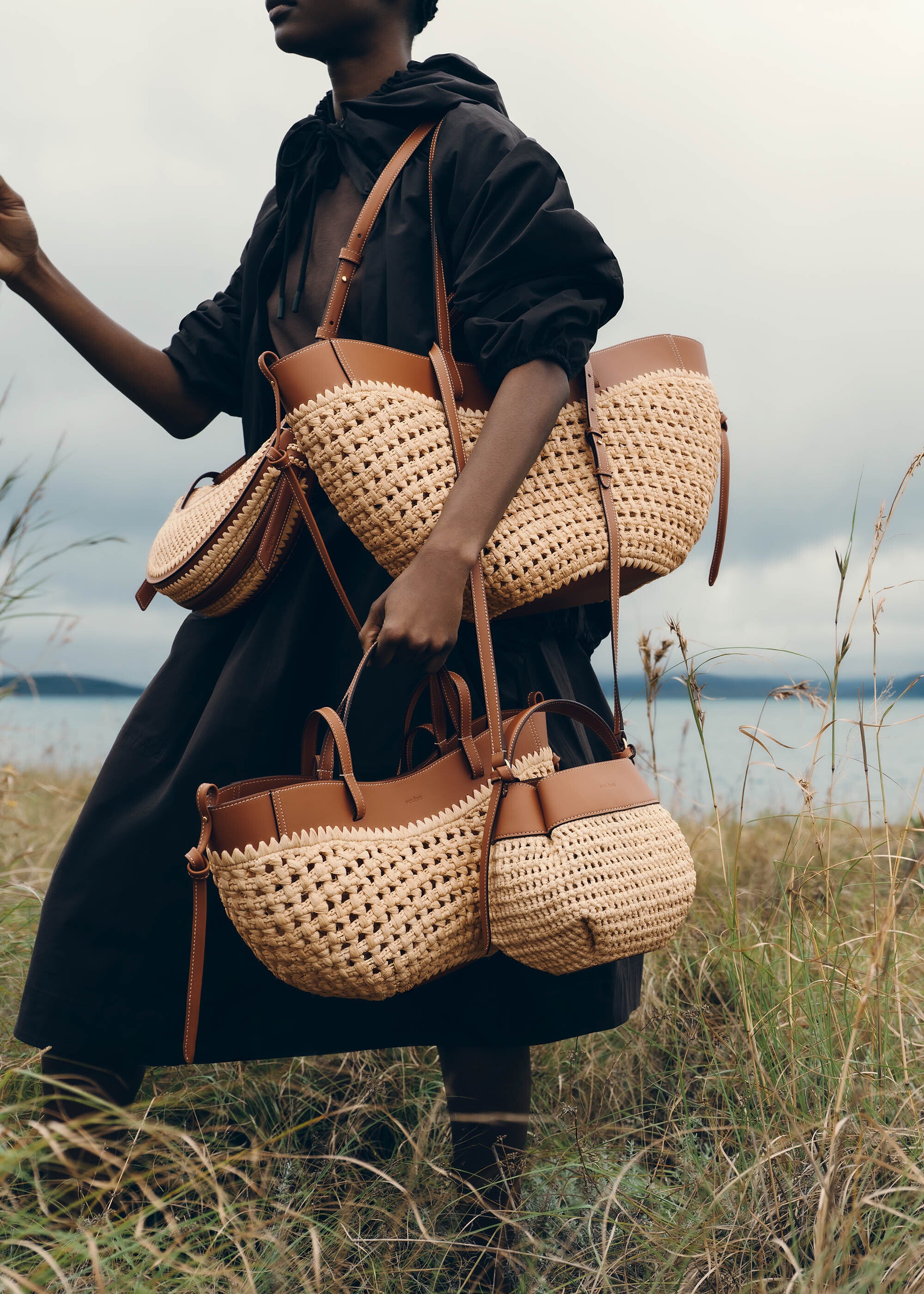 Polène | Bag - Mokki - Textured Camel – Polène CA