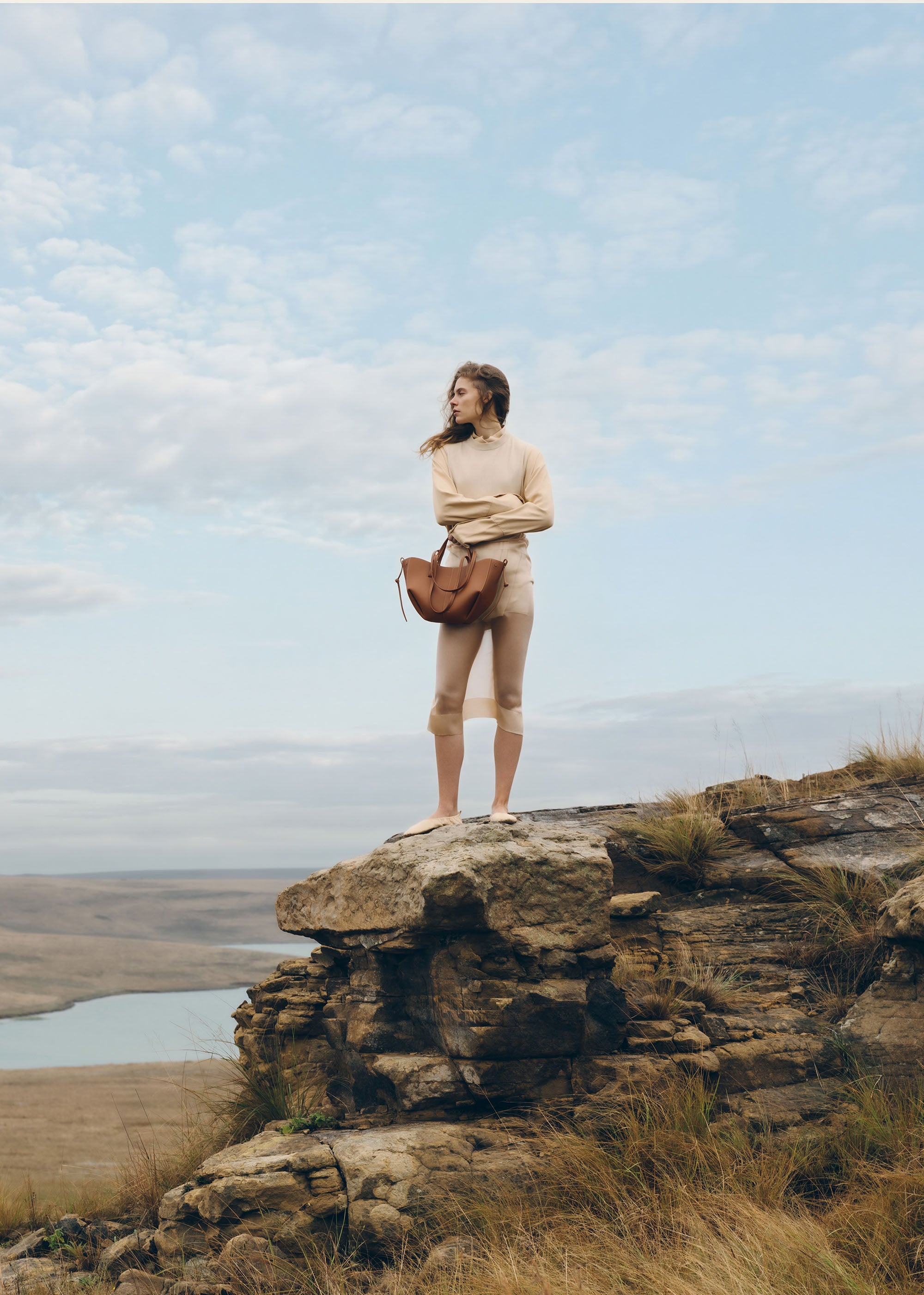 ポレーヌ cyme mini キャメル Polène | Bag - Cyme Mini - Textured Camel – Polène CA