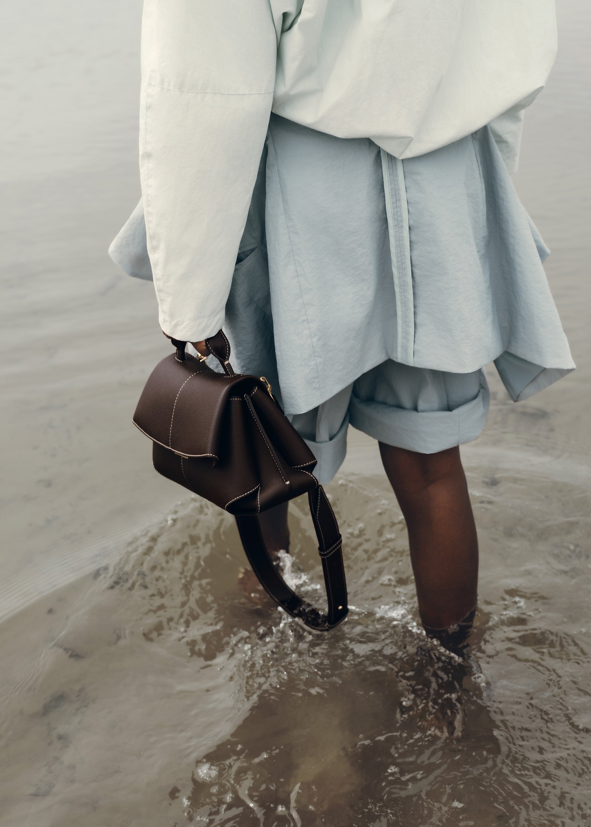 Polène | Bag - Mokki Mini - Ebony – Polène CA