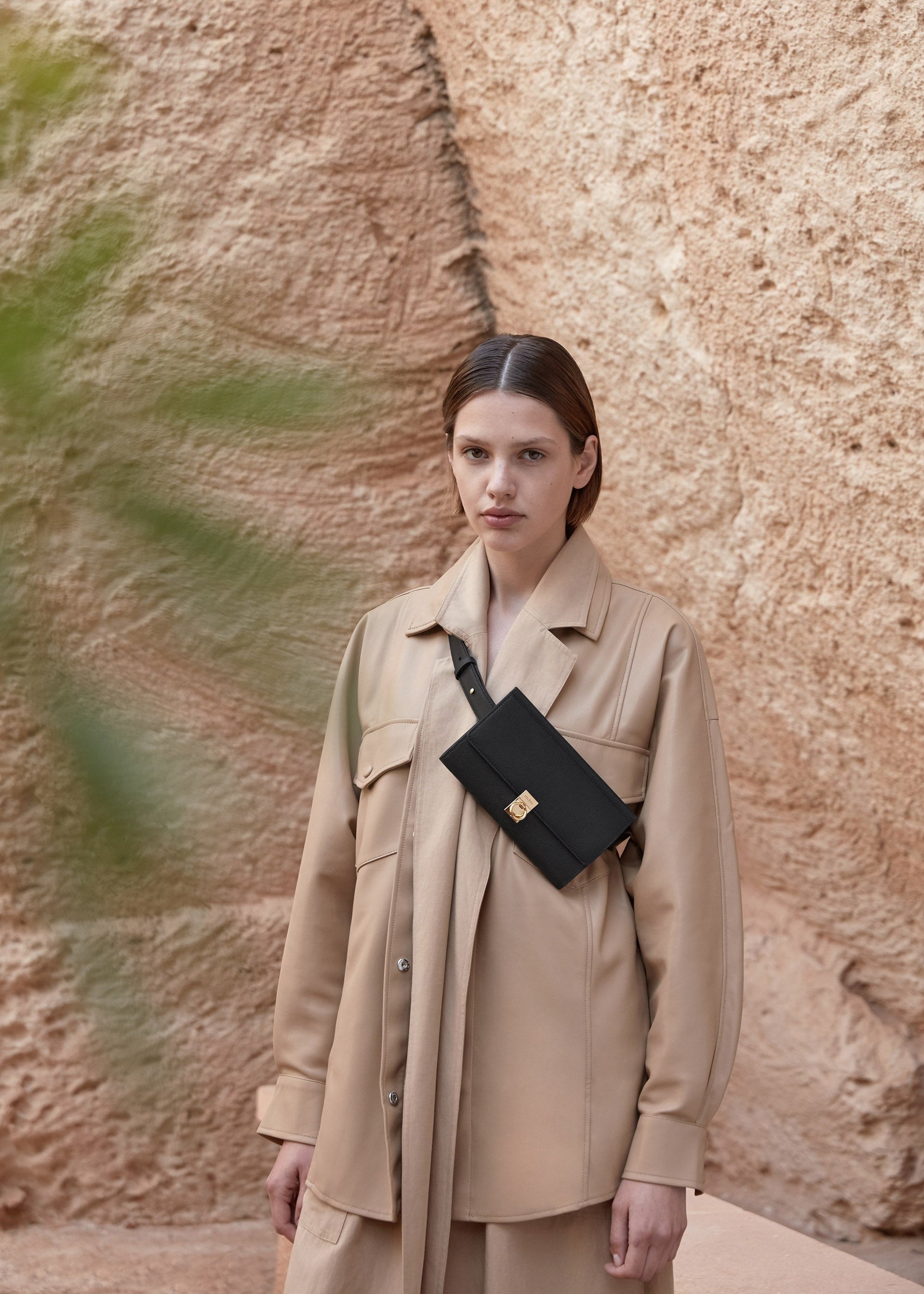 Portefeuille Ceinture Numéro Sept - Noir