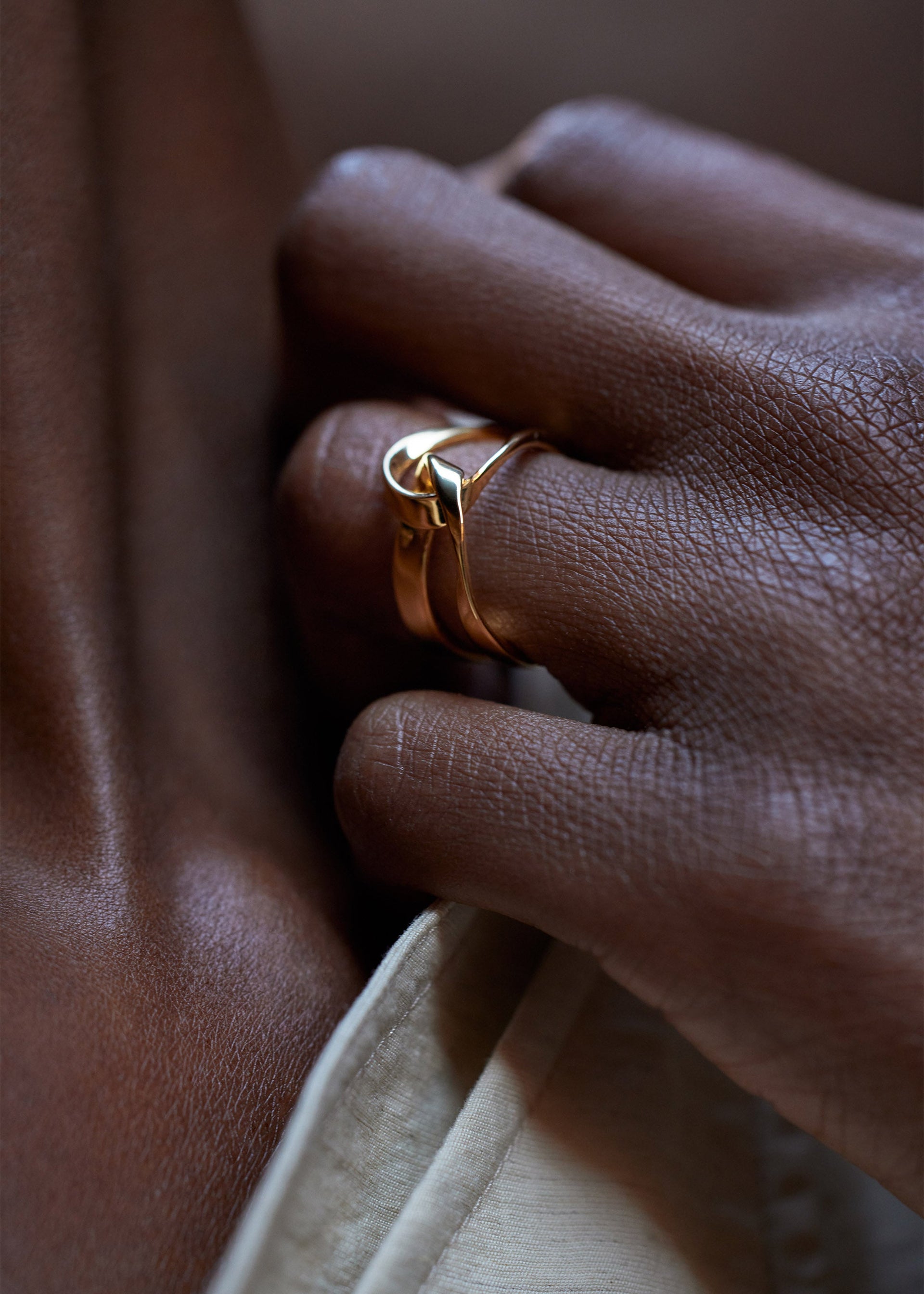 Bague Éole​ - Dorée à l’or 24 carats​