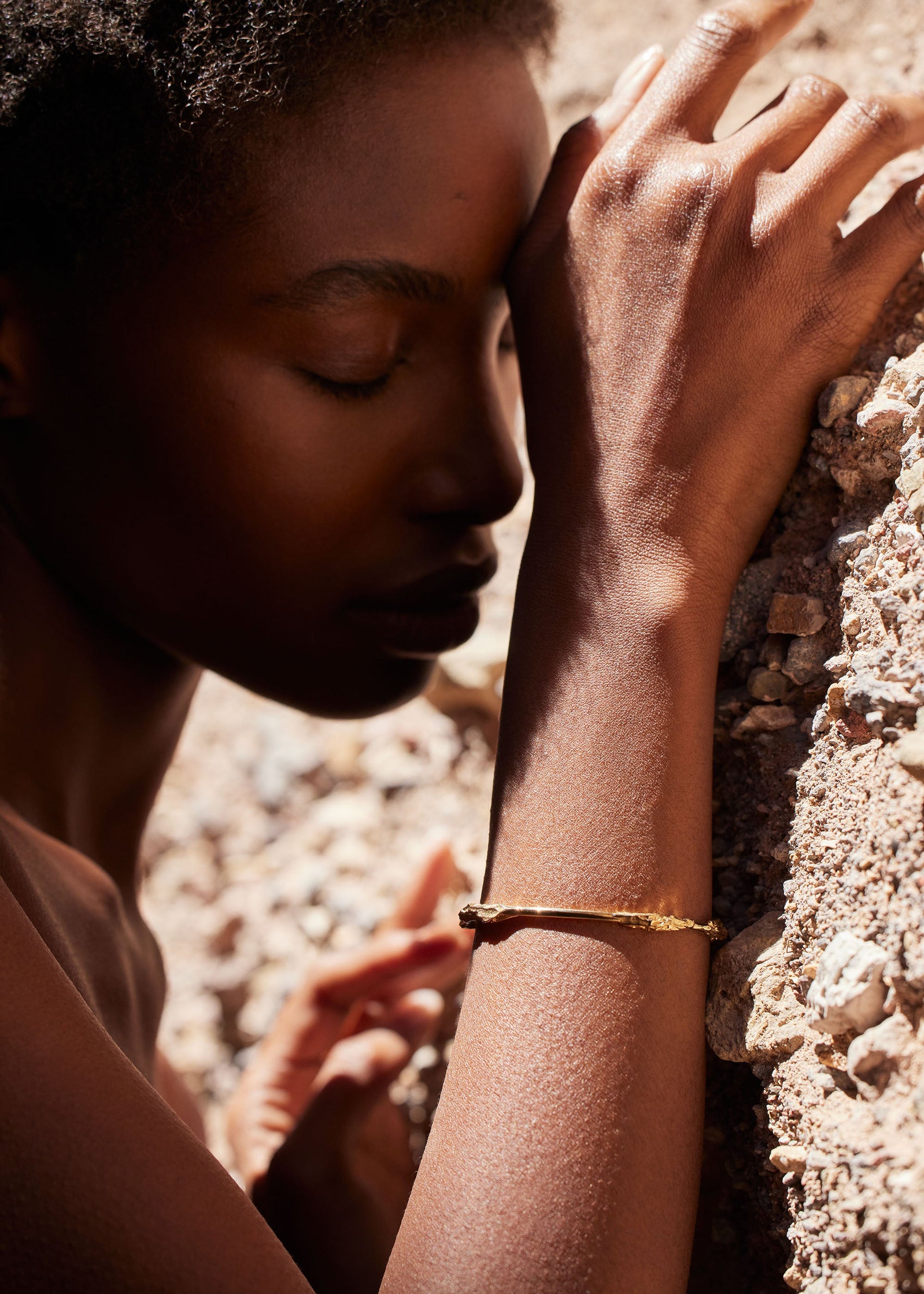 Jonc Eroz​ - Dorée à l’or 24 carats​