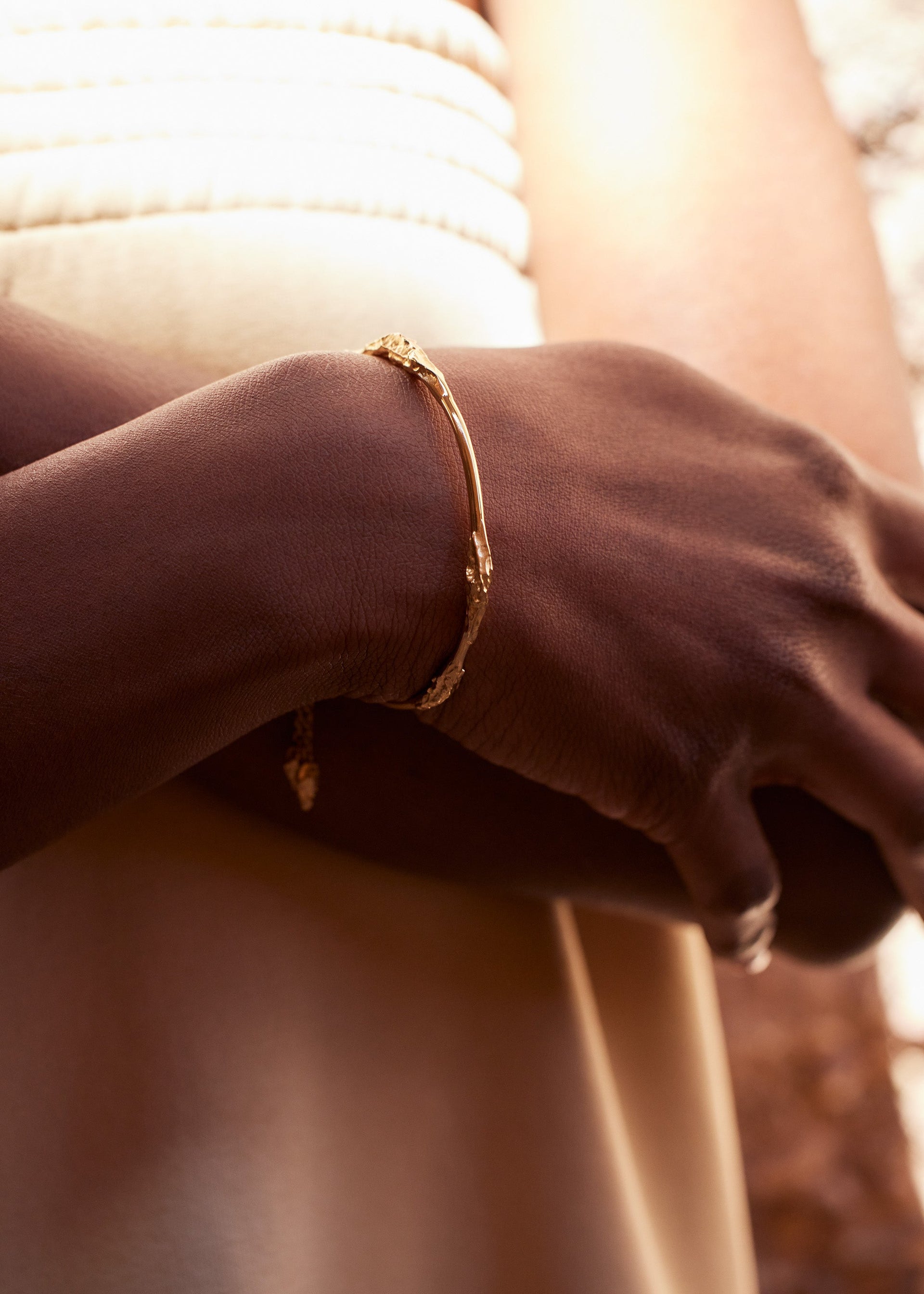 Jonc Eroz​ - Dorée à l’or 24 carats​