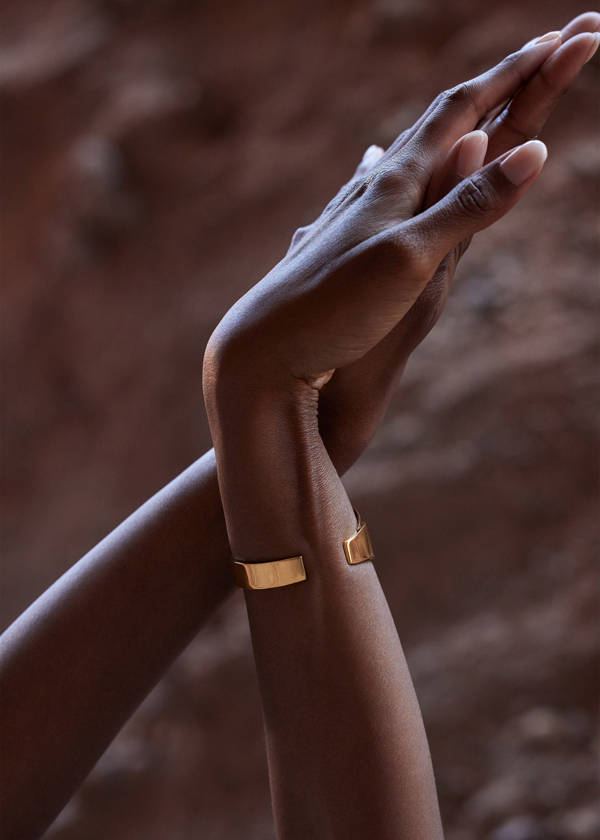 Manchette Éole​ - Dorée à l’or 24 carats​