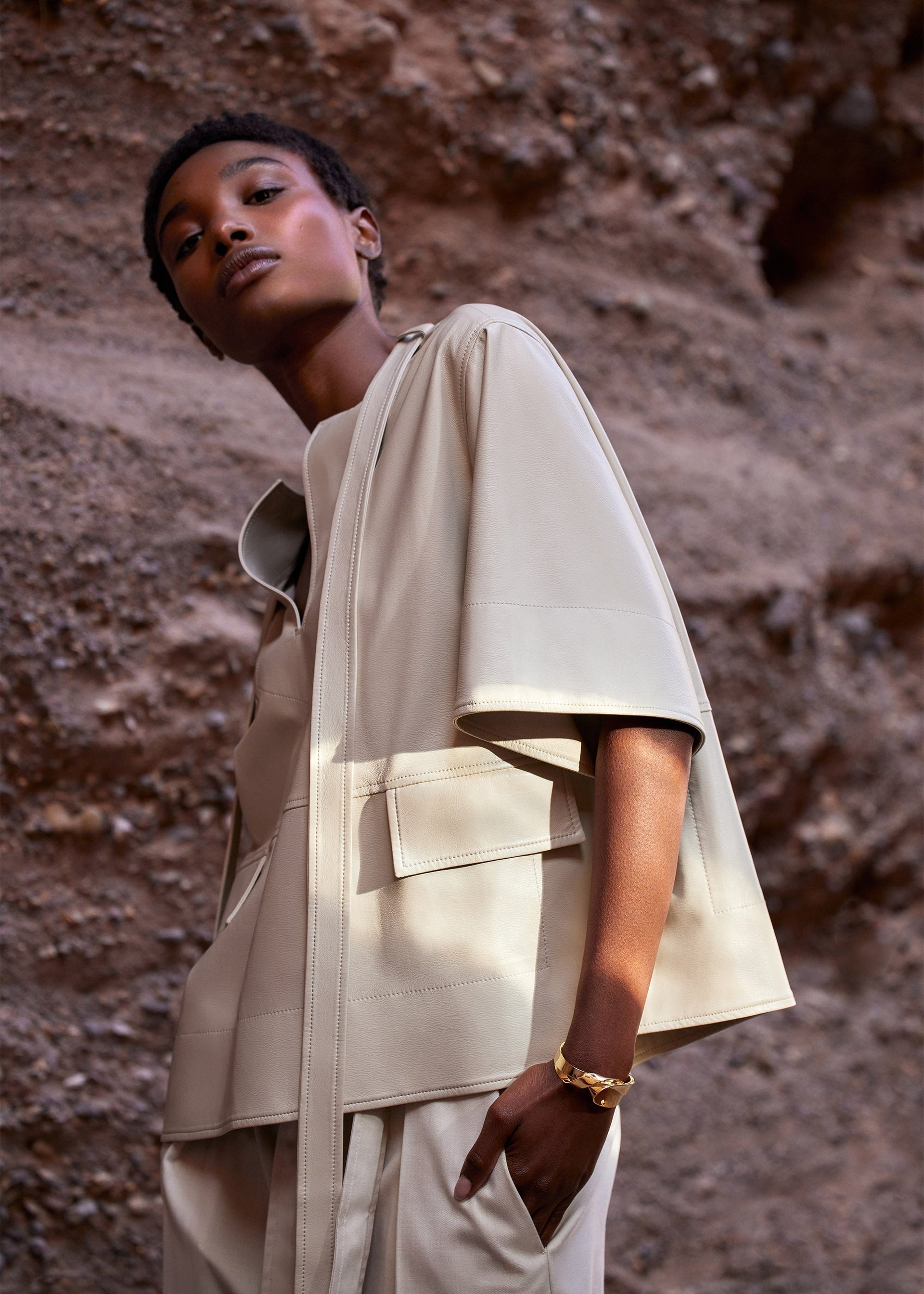 Manchette Éole​ - Dorée à l’or 24 carats​