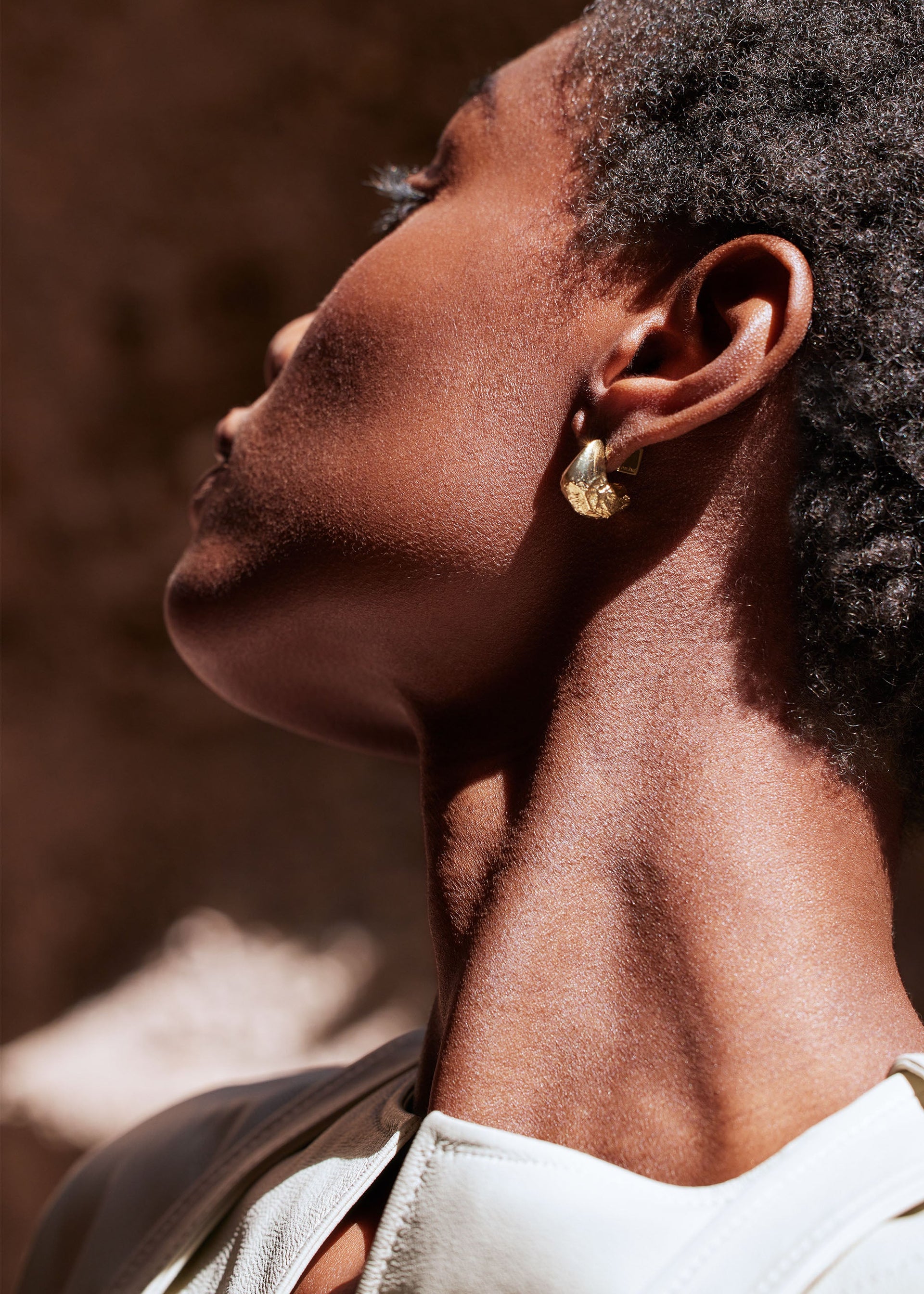 Puces d’oreilles Eroz​ - Dorée à l’or 24 carats​