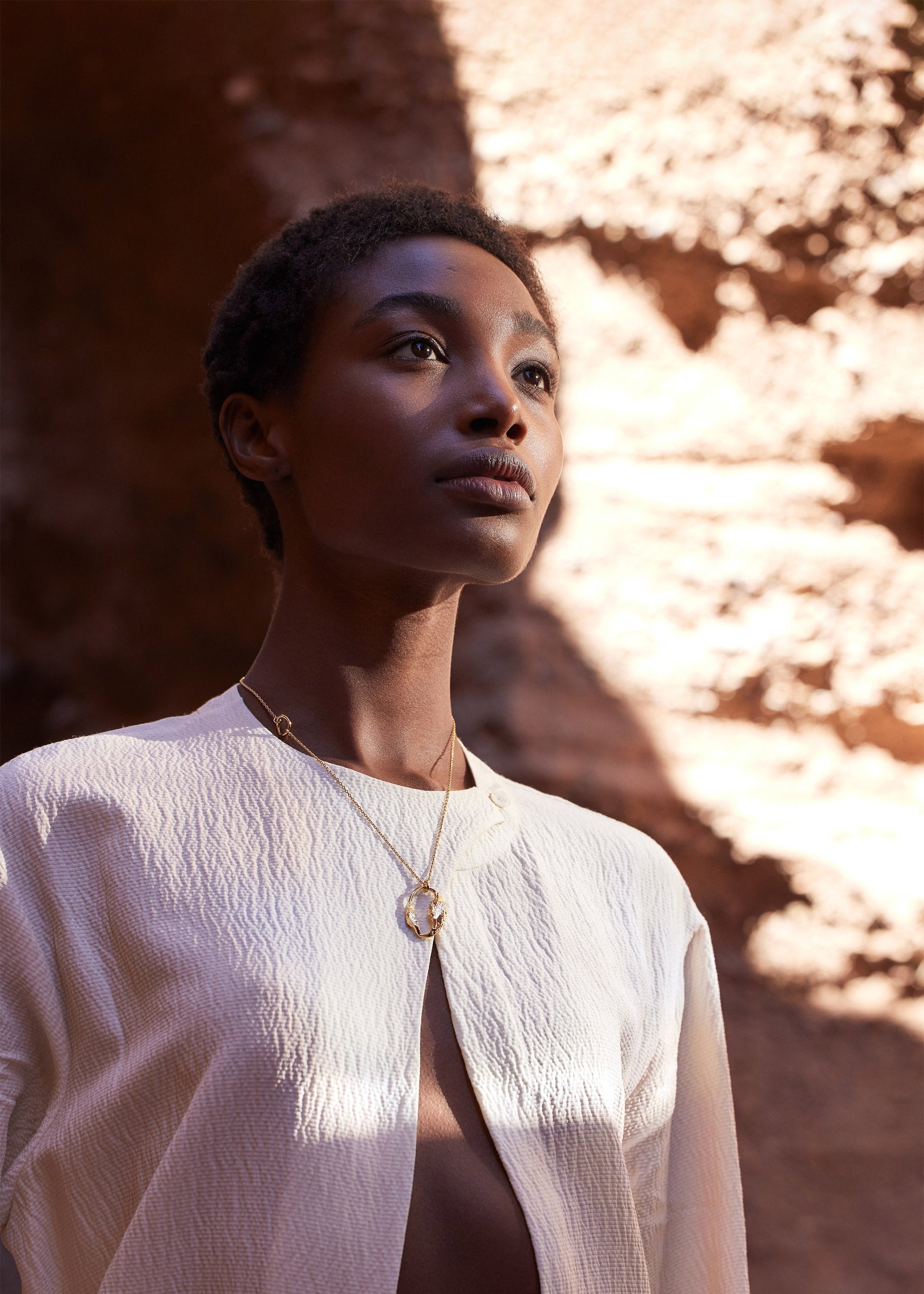 Pendentif Eroz​ - Dorée à l’or 24 carats