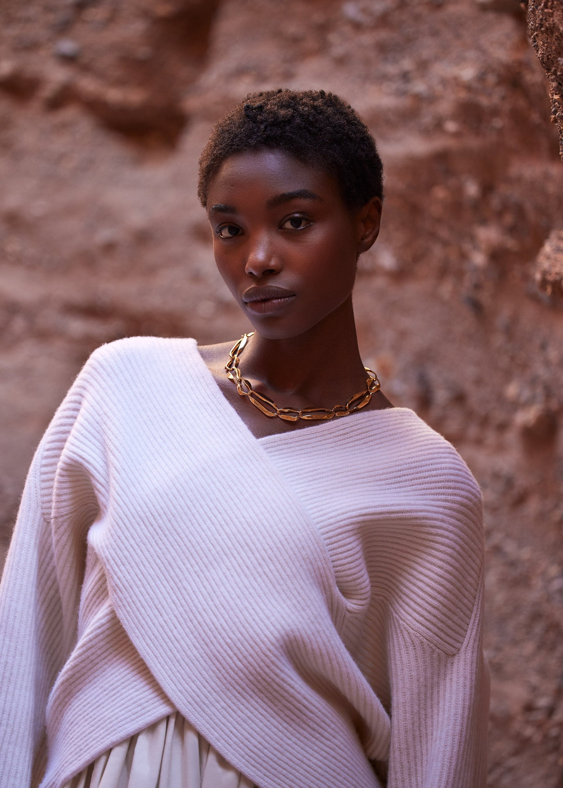 Chaîne Éole​​ - Dorée à l’or 24 carats​