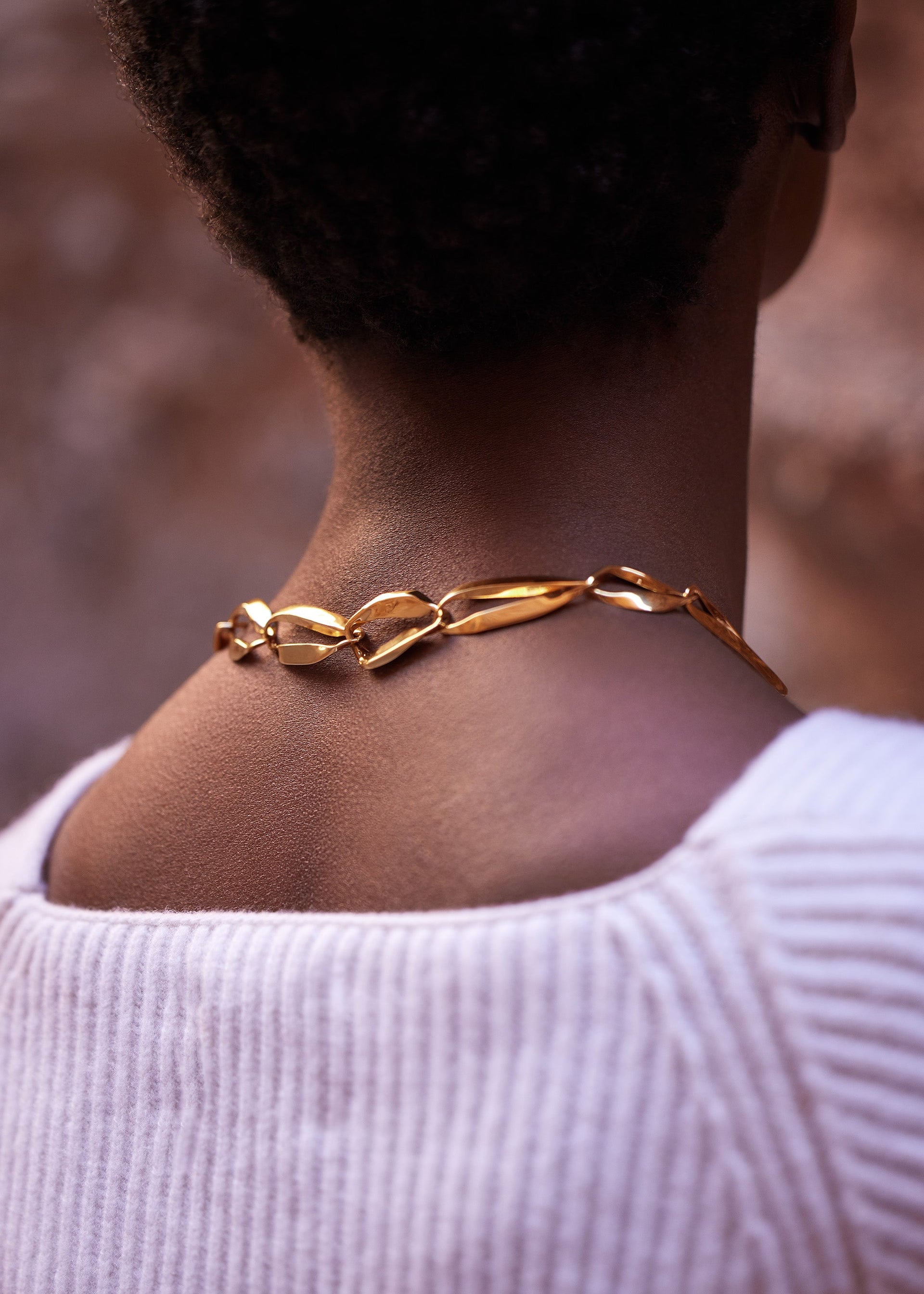 Chaîne Éole​​ - Dorée à l’or 24 carats​