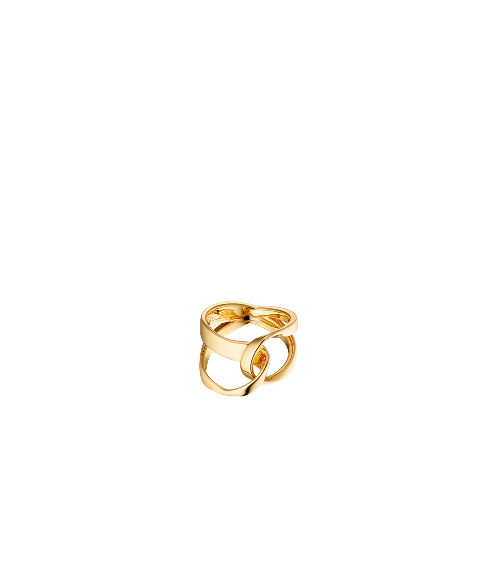Bague Éole​ - Dorée à l’or 24 carats​
