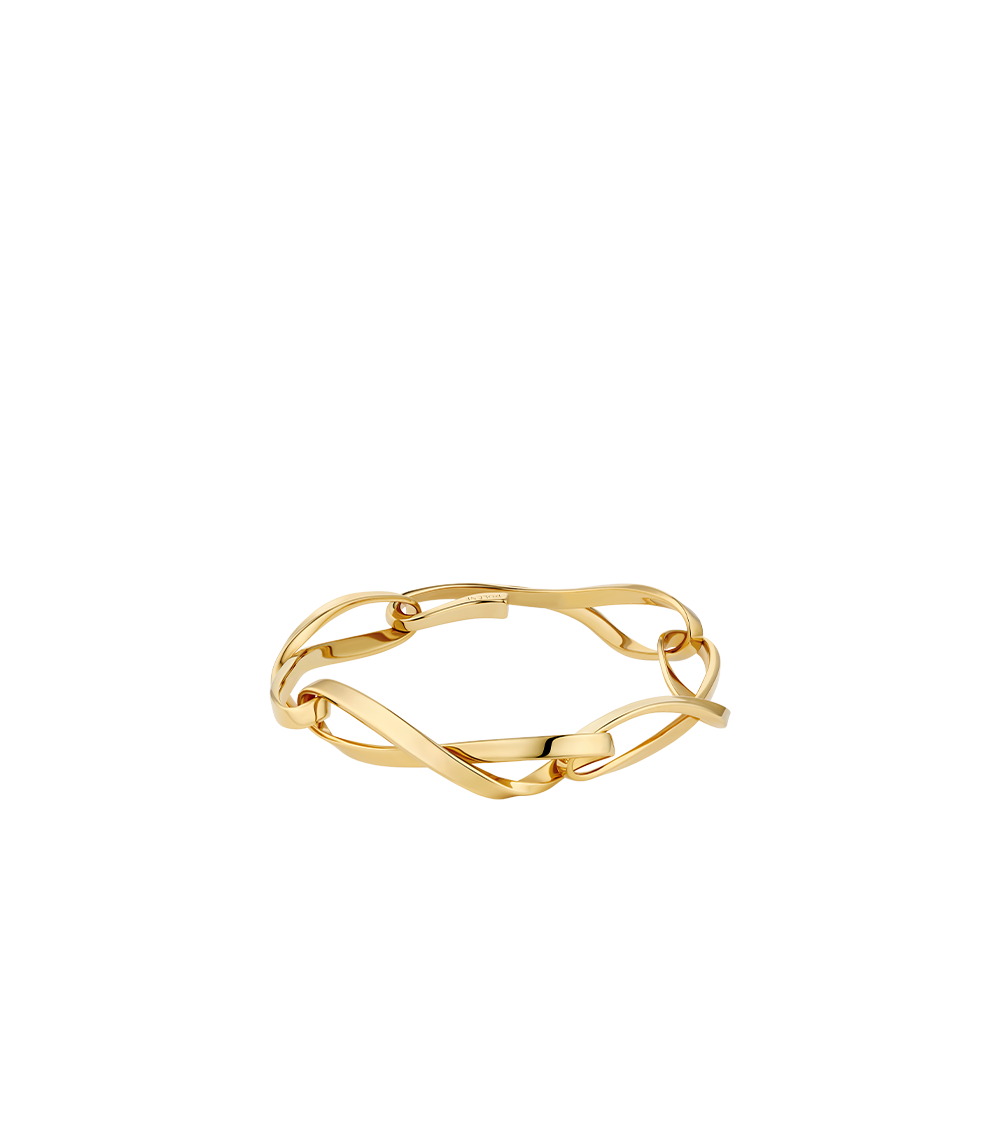 Bracelet Chaîne Éole - Dorée à l'or 24 carats