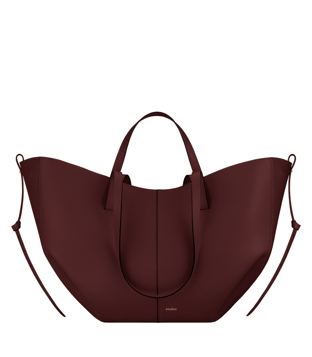 Polène | Sac - Cyme - Cerise Noire Grainé – Polène CA